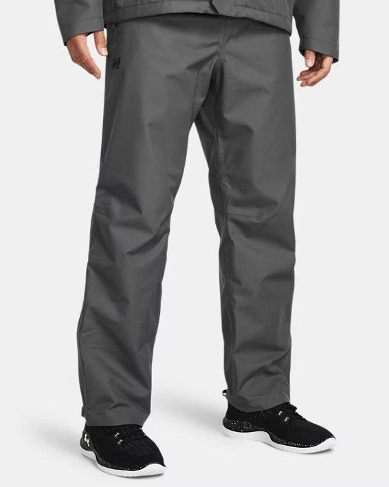 Under Armour Under Armour Gray Stormproof Lined Rain Pants Waterproof Size US 34 / EU 50 - 1 Thumbnail