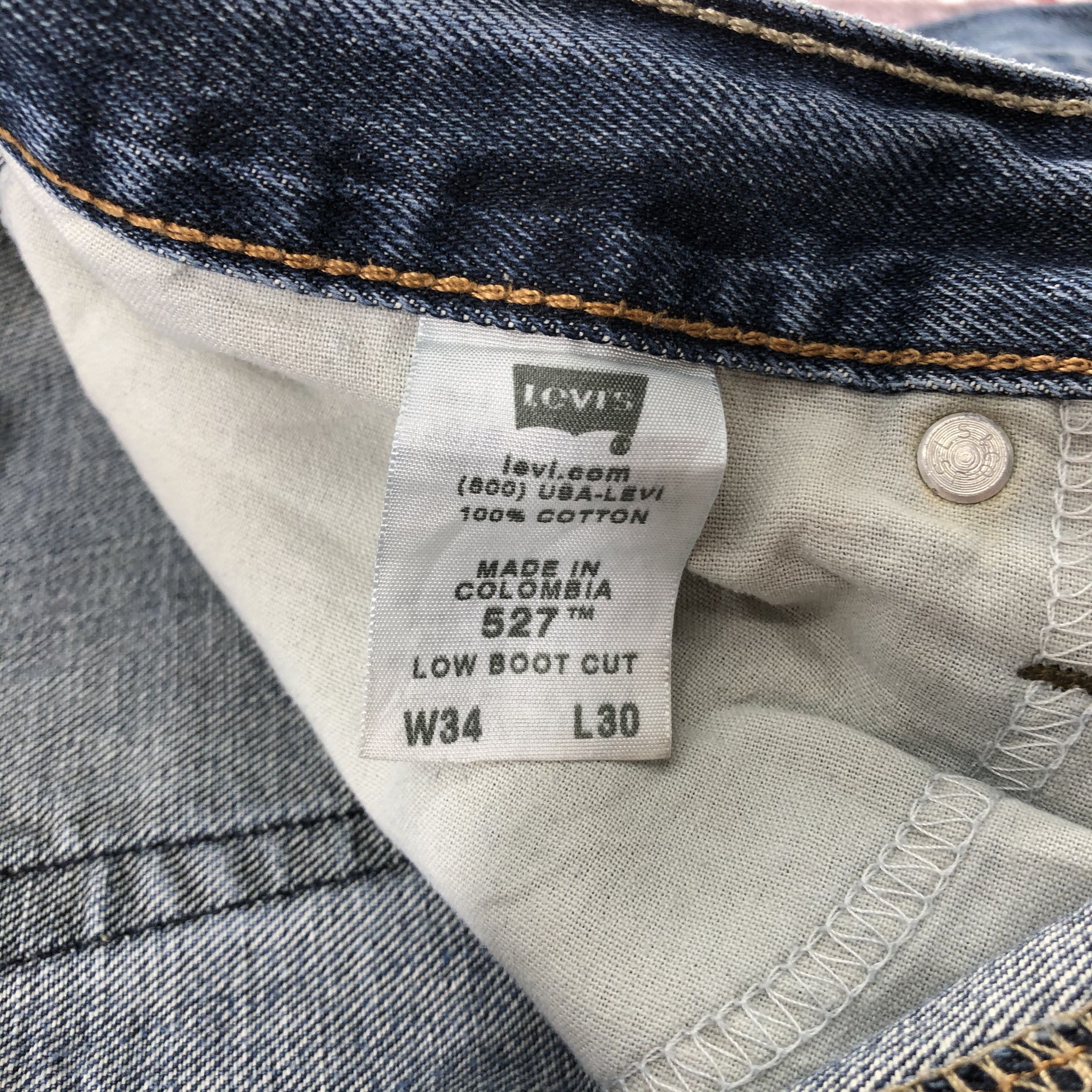 Levi's × Vintage Vintage Blue Wash Levis 527 Flare Jeans-JM2307 Size US 36 / EU 52 - 12 Thumbnail
