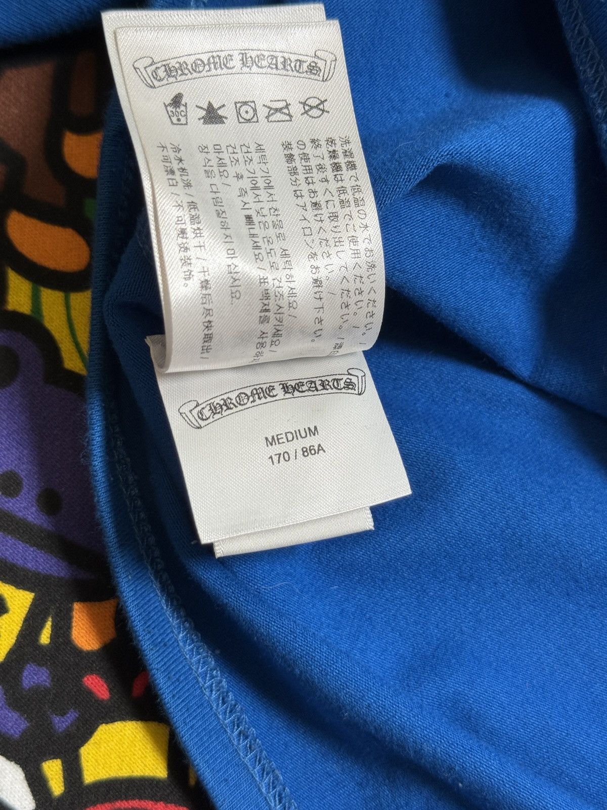 Chrome Hearts Chrome Hearts Women’s Blue Biker Top Size M / US 6-8 / IT 42-44 - 8 Thumbnail