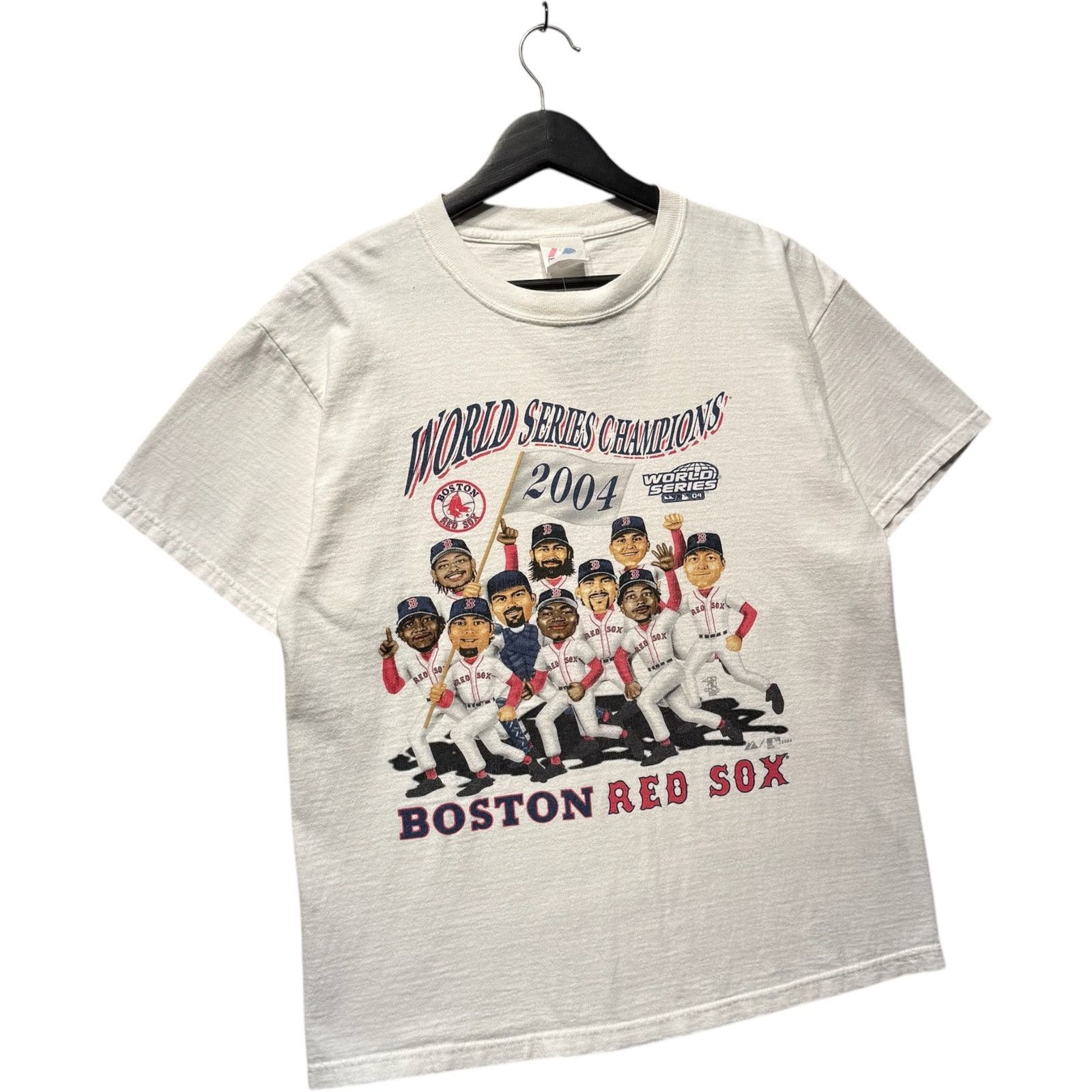 Majestic Vintage Boston Red Sox World Series Champs Tee 2004 Medium Size US M / EU 48-50 / 2 - 4 Thumbnail