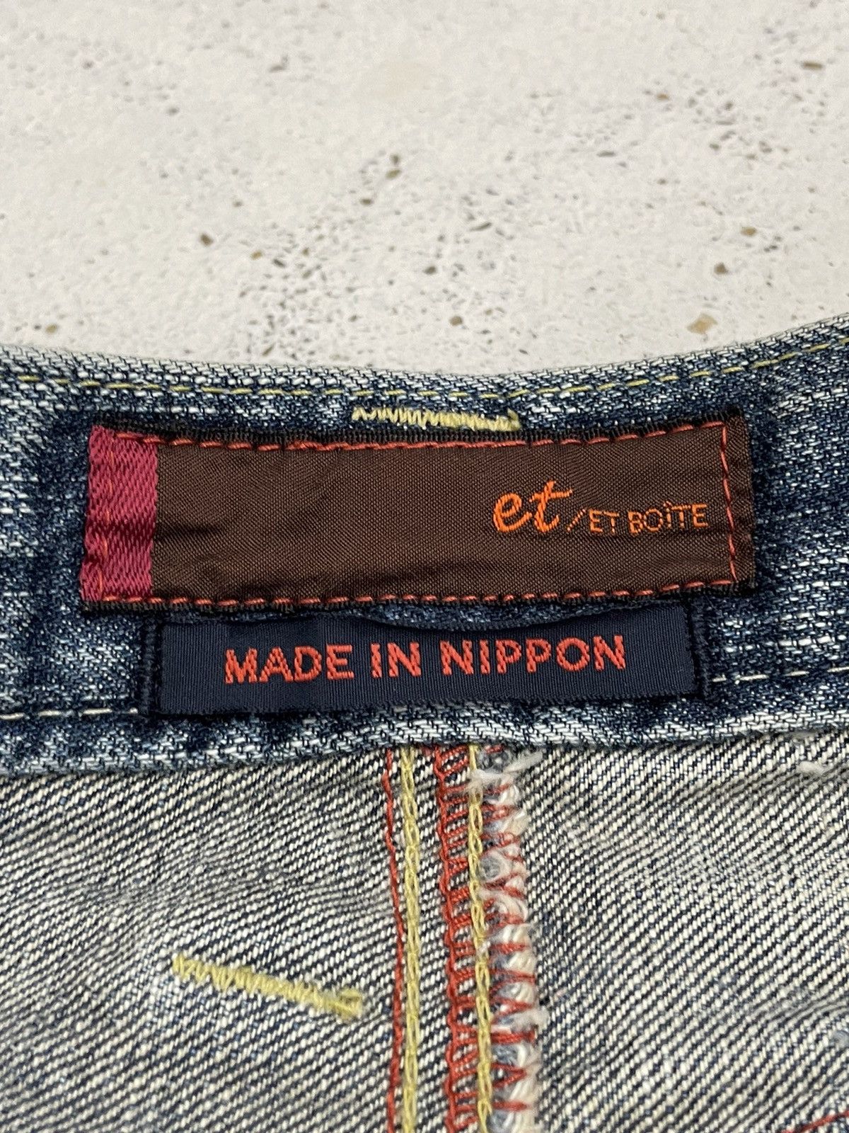 If Six Was Nine Et Boite Japan Blueway Nippon Crazy Y2k Flare Lightning Size US 30 / EU 46 - 18 Thumbnail