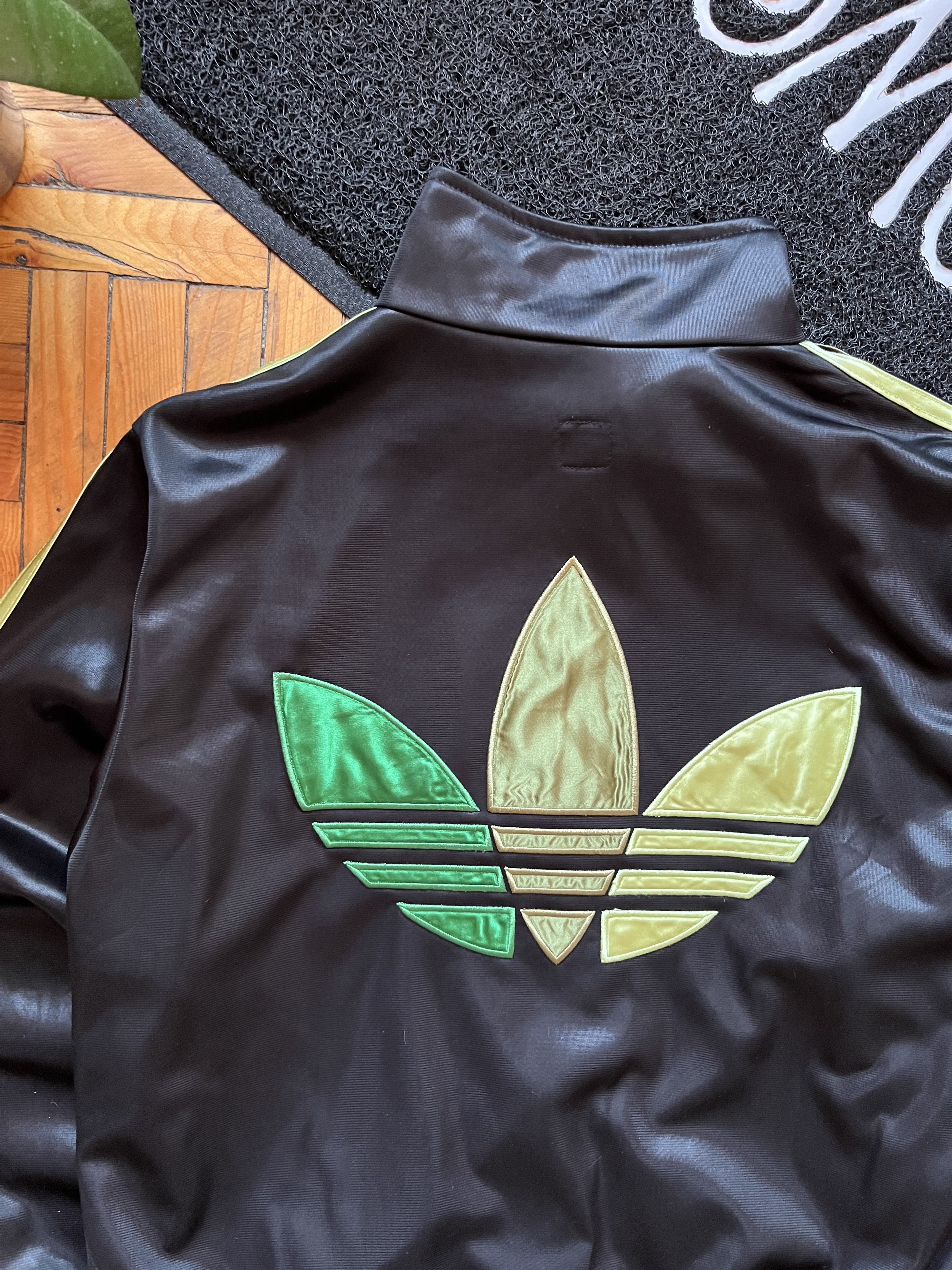 Adidas Vintage Adidas Chile 62 Firebird Rasta Track Big Logo Jacket Size US S / EU 44-46 / 1 - 4 Thumbnail