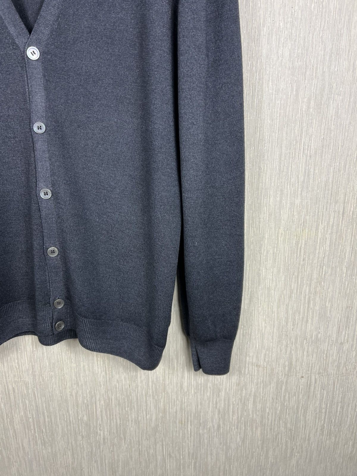 Gran Sasso Gran Sasso vintage style washed grey wool cardigan sweater Size US L / EU 52-54 / 3 - 5 Thumbnail
