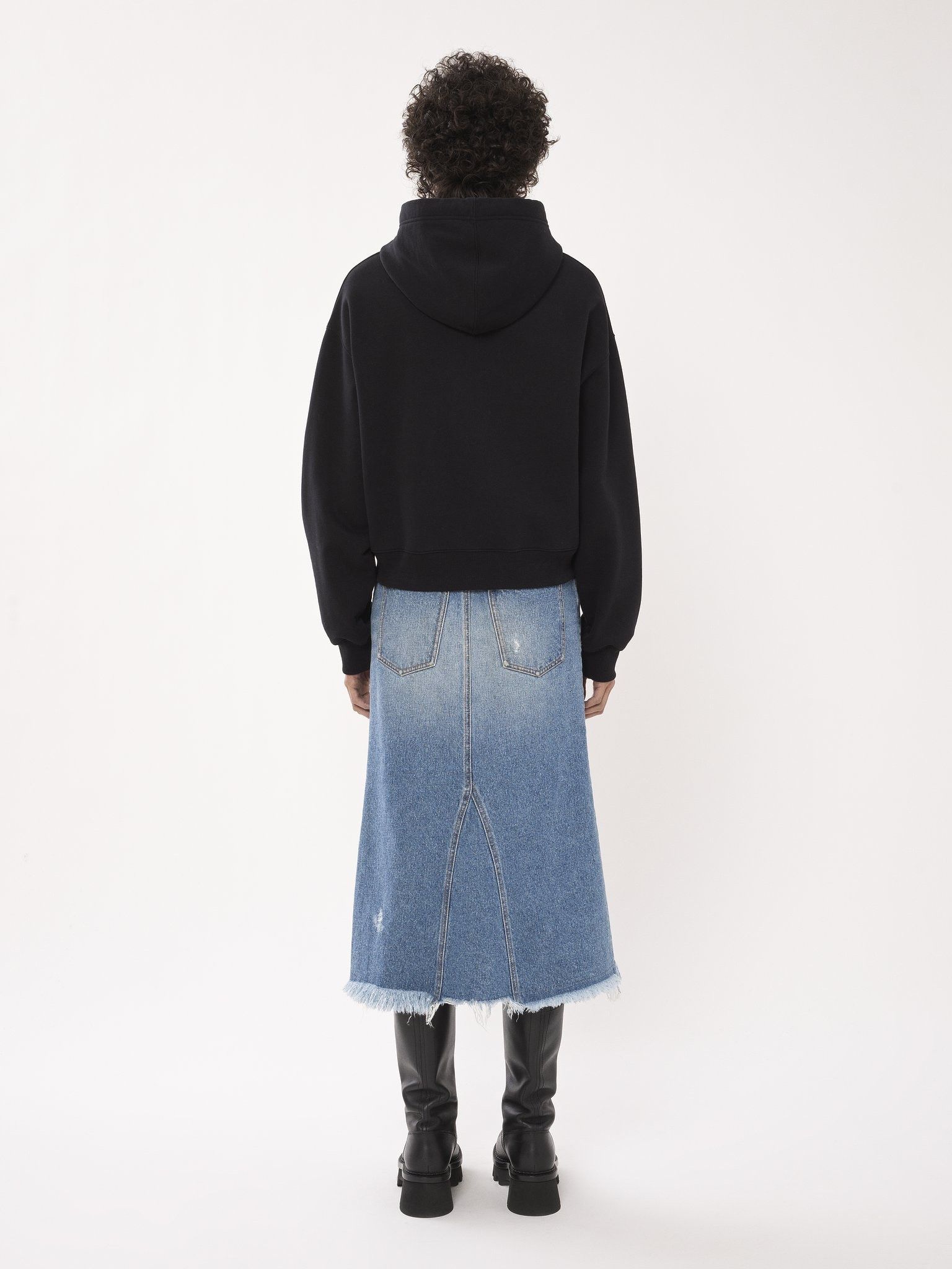 Chloe o1y0825 Hoodie in Black Size M / US 6-8 / IT 42-44 - 6 Thumbnail
