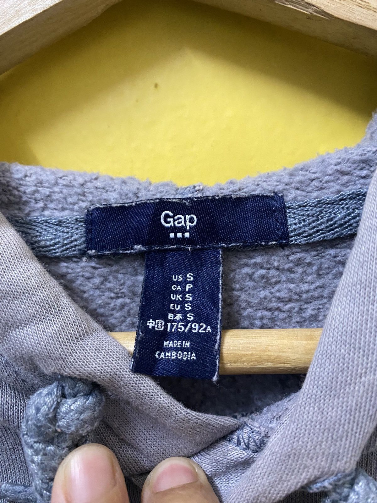 Gap Gap Hoodie Faded Gray Colour Size US S / EU 44-46 / 1 - 8 Thumbnail