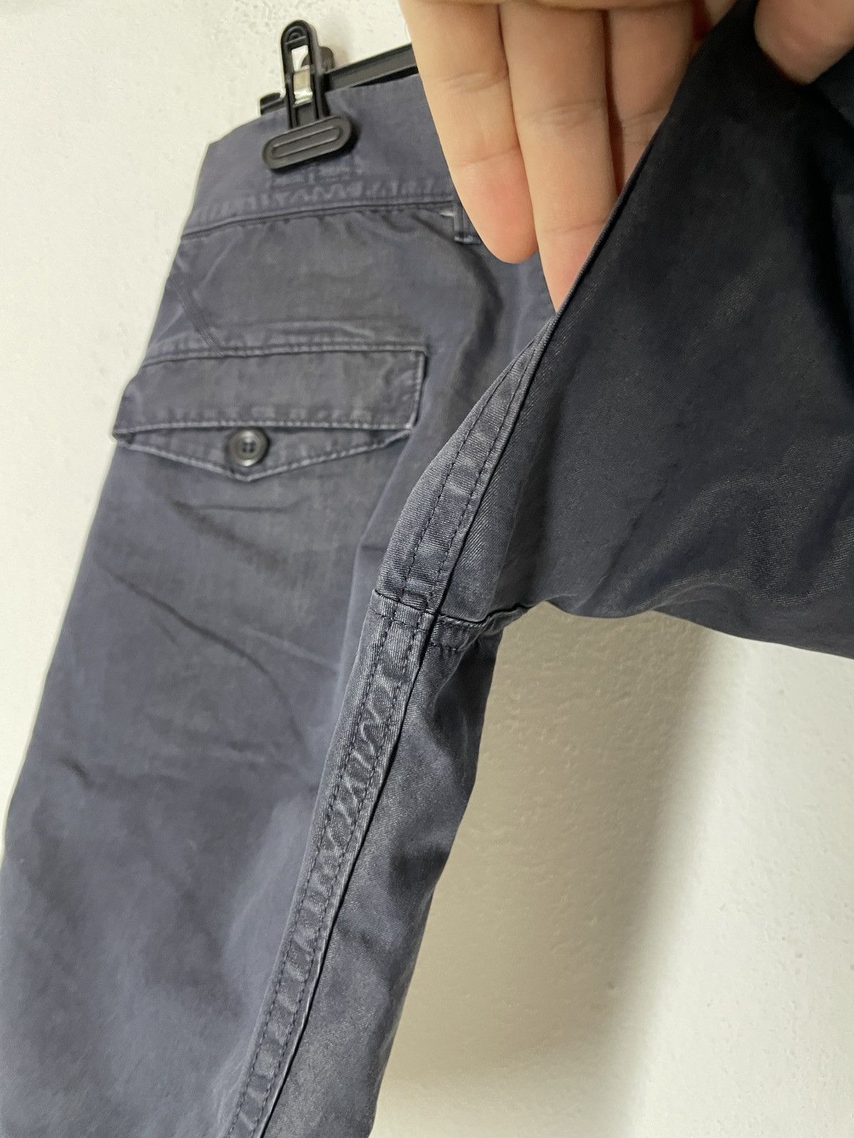 Stone Island vintage Stone Island Denims Chino Shorts Navy Size US 33 - 13 Thumbnail