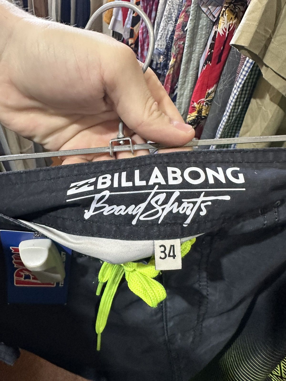 Billabong × Vintage Vintage billabong shorts size 34 surf big logo rare swim Size US 34 / EU 50 - 3 Thumbnail