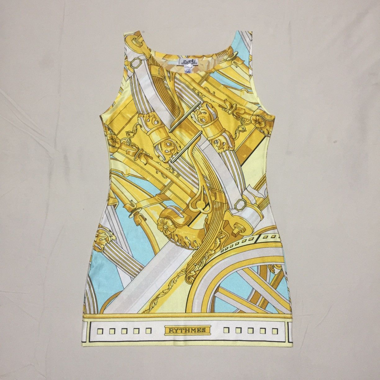 Hermès Yellow Size 40 FR In Mini Dresses Cotton