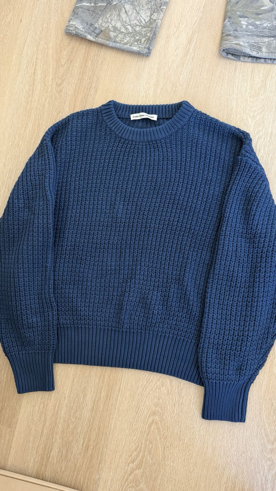 Every Other Thursday Cotton fisherman knit sweater Size US XL / EU 56 / 4 - 1 Thumbnail