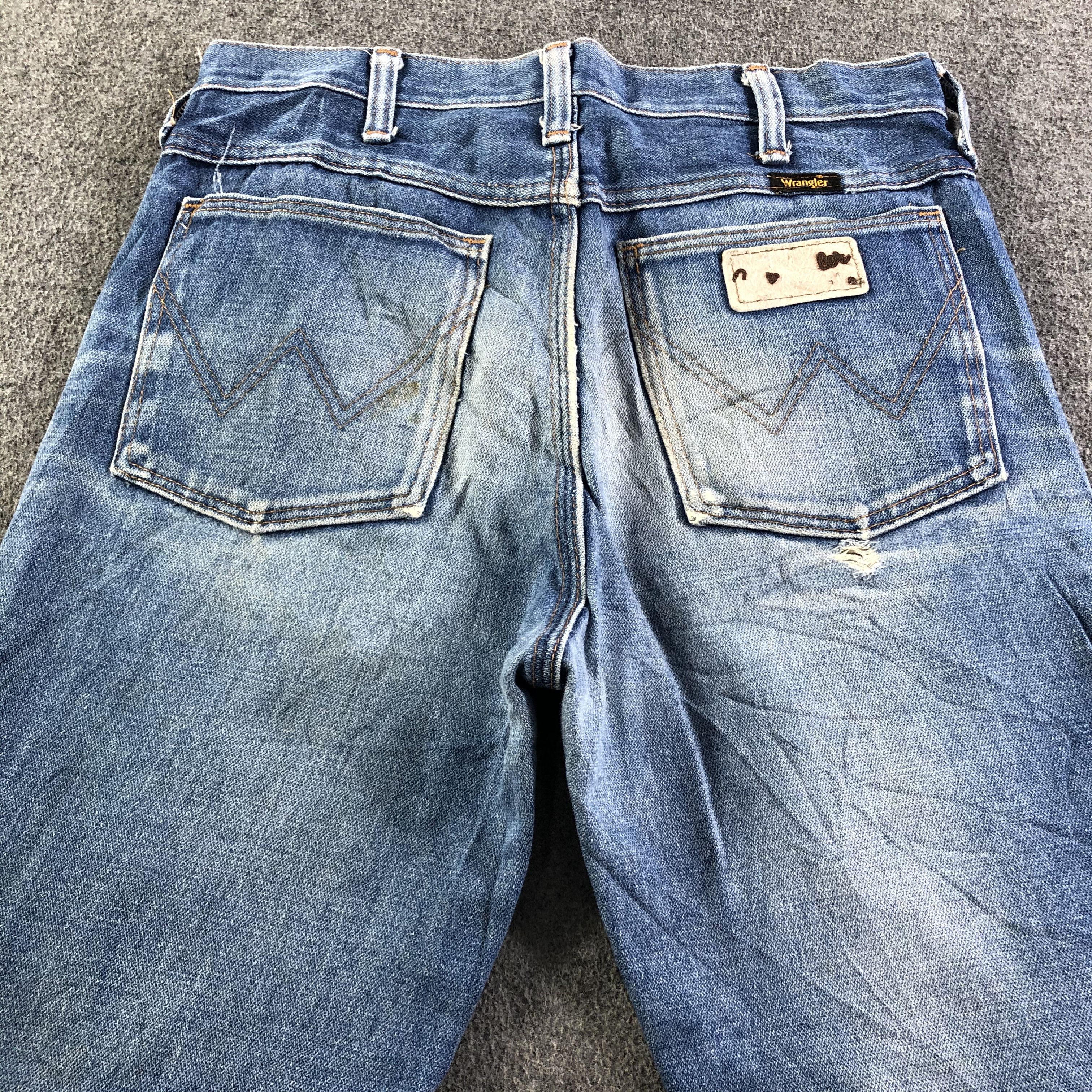 Wrangler Vintage Blue Wash Wrangler Jeans-J3619 Size US 29 - 4 Thumbnail