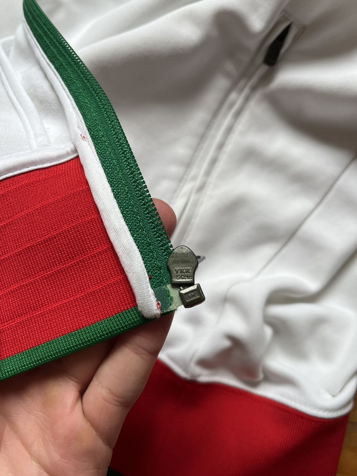 Nike × Vintage Vintage Nike Portugal 2010/2011 Football Track Jacket Size US XL / EU 56 / 4 - 8 Thumbnail