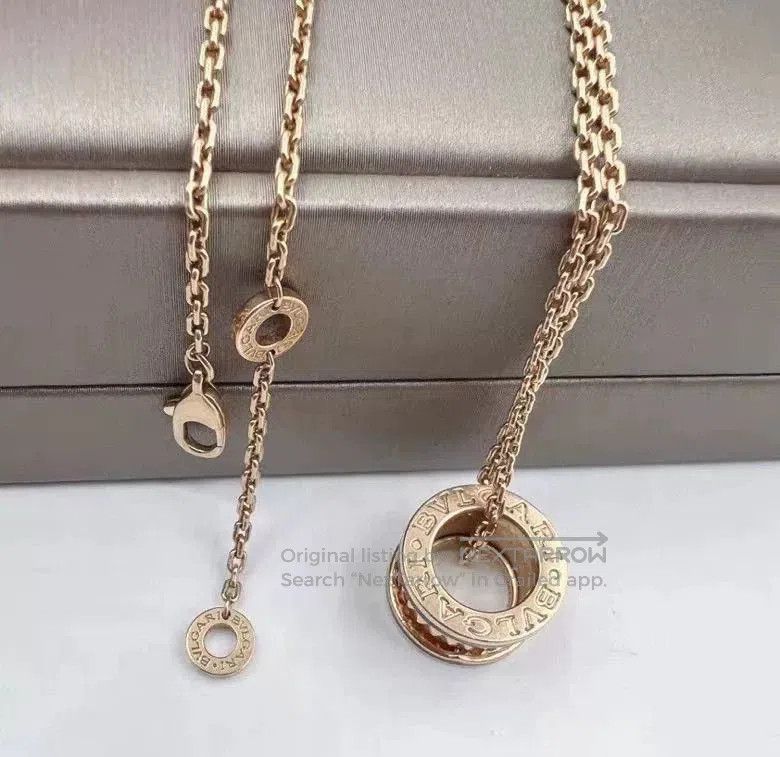 Bvlgari BVLGARI Bzero1 Rock Necklace 18K Rose Gold. Size ONE SIZE - 6 Thumbnail