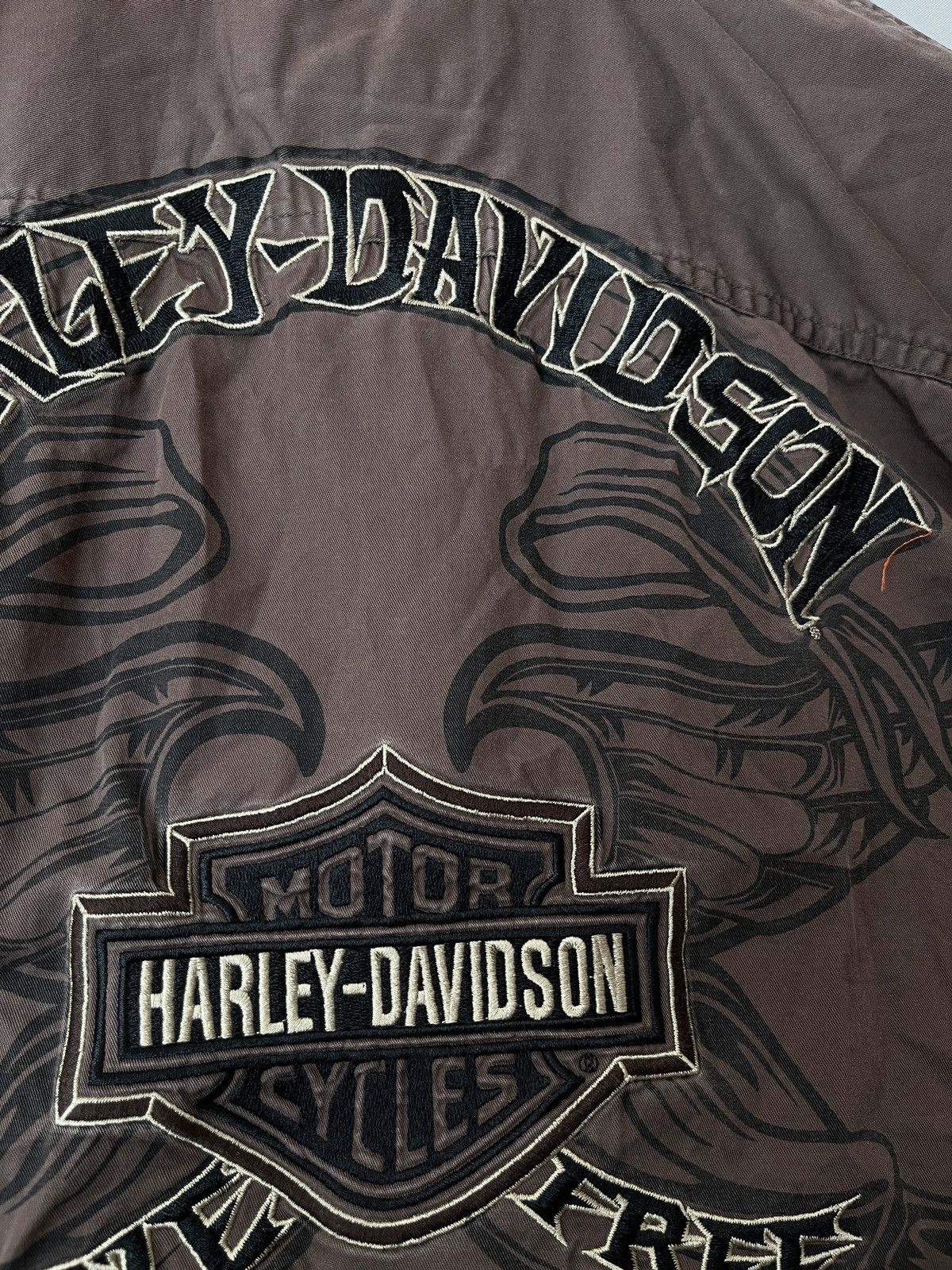 Harley Davidson Harley Davidson Short Sleeve Big Logo Shirt Size US M / EU 48-50 / 2 - 9 Thumbnail
