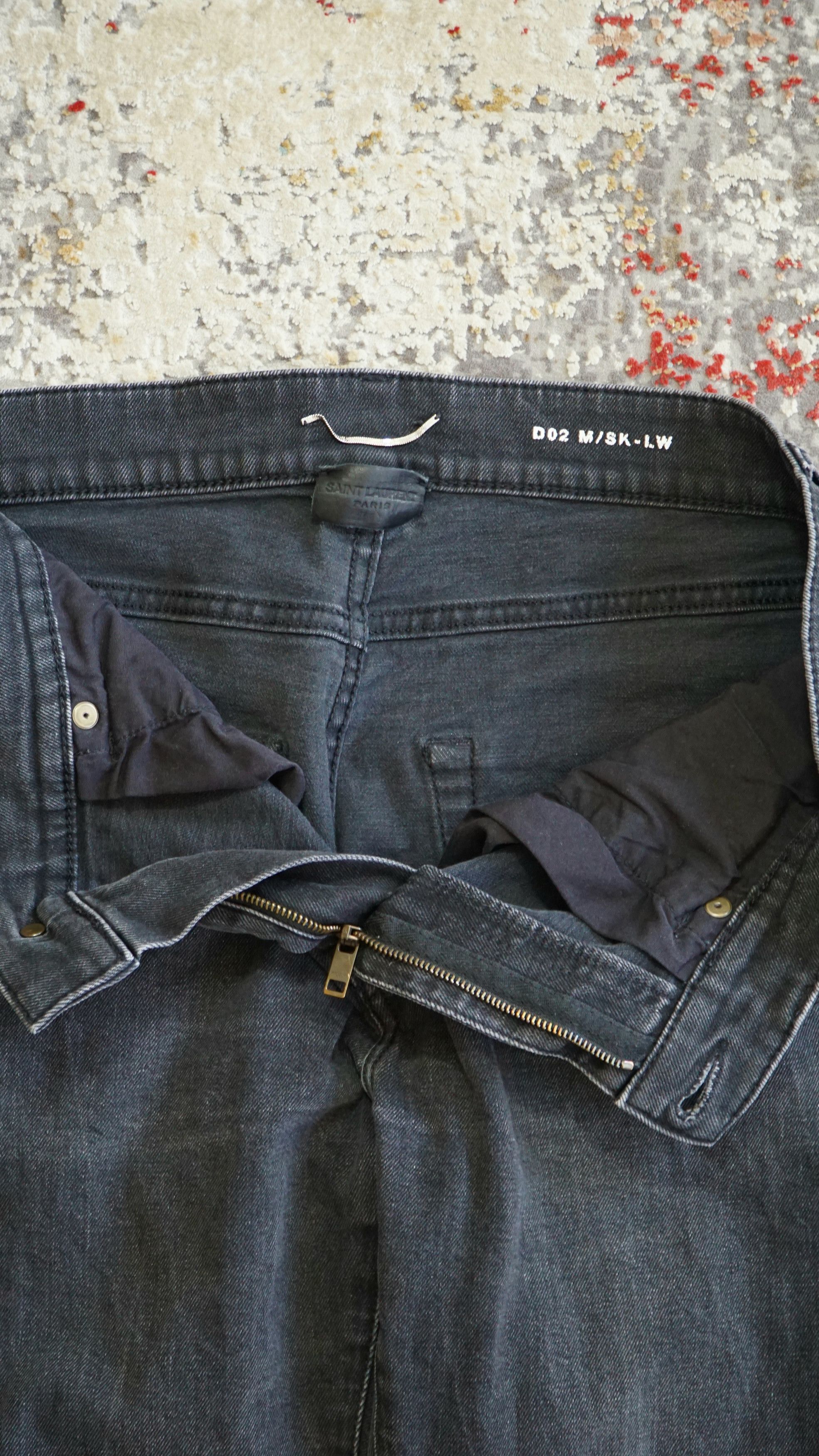 Saint Laurent Paris Saint Laurent D02 SS17 denim Size US 32 / EU 48 - 3 Thumbnail