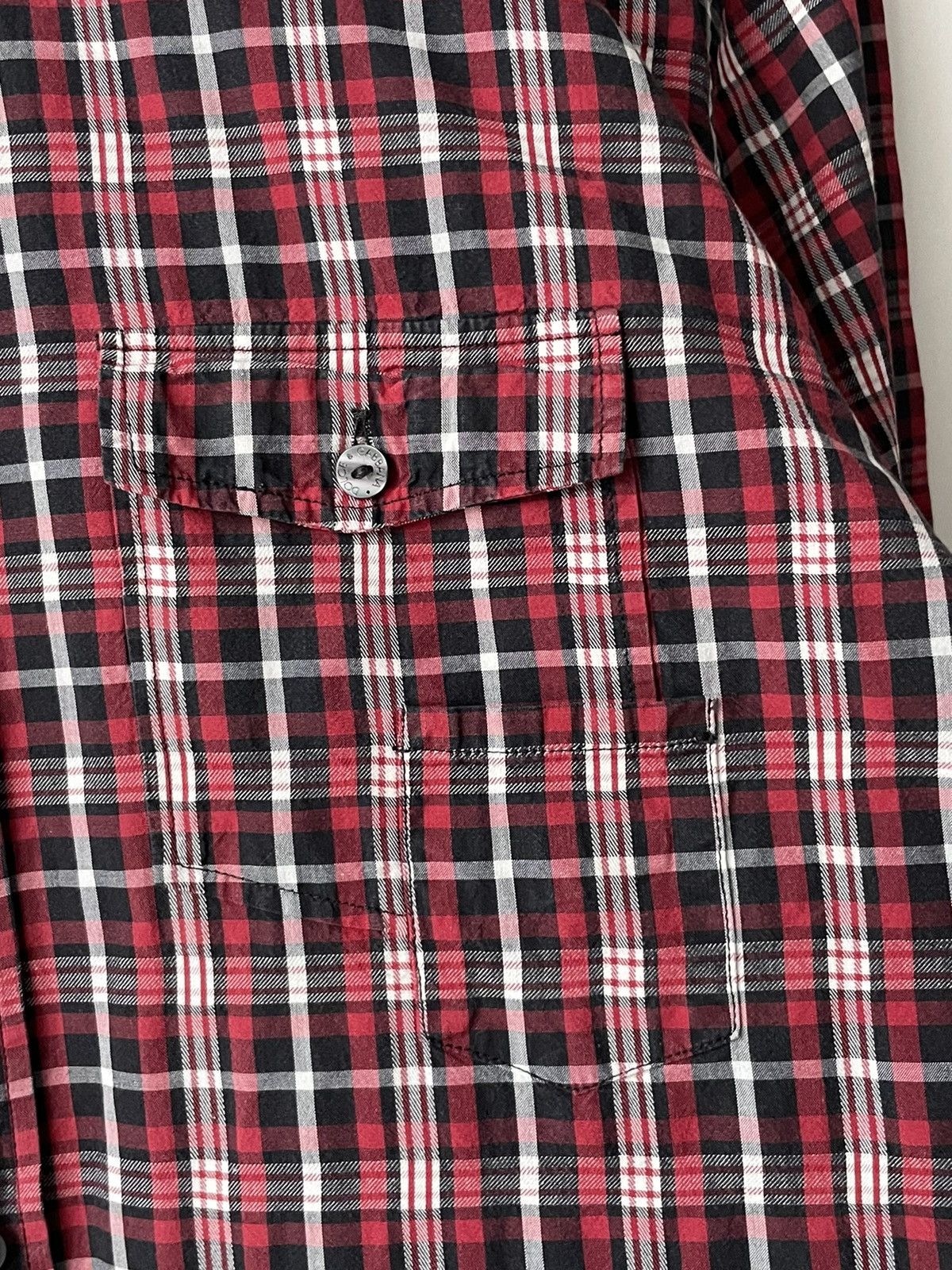 Dolce & Gabbana Dolce & Gabbana Martini Flannel Shirt Button Up Size US M / EU 48-50 / 2 - 8 Thumbnail