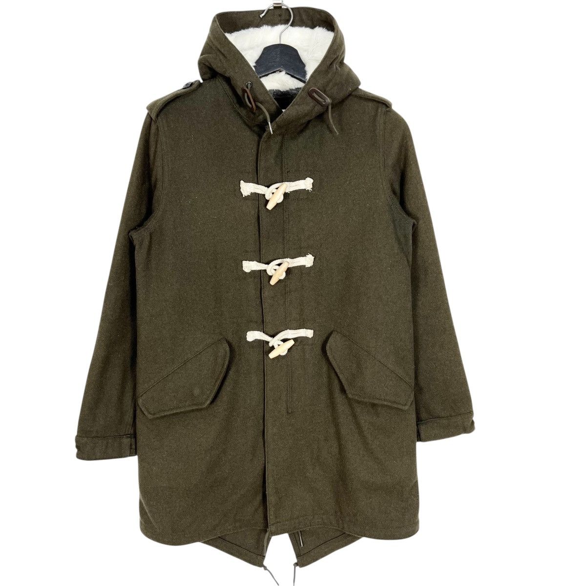 Alpha Industries × Lee Alpha Industries X Lee Storm Rider Women Duffel Coat Size S / US 4 / IT 40 - 1 Thumbnail