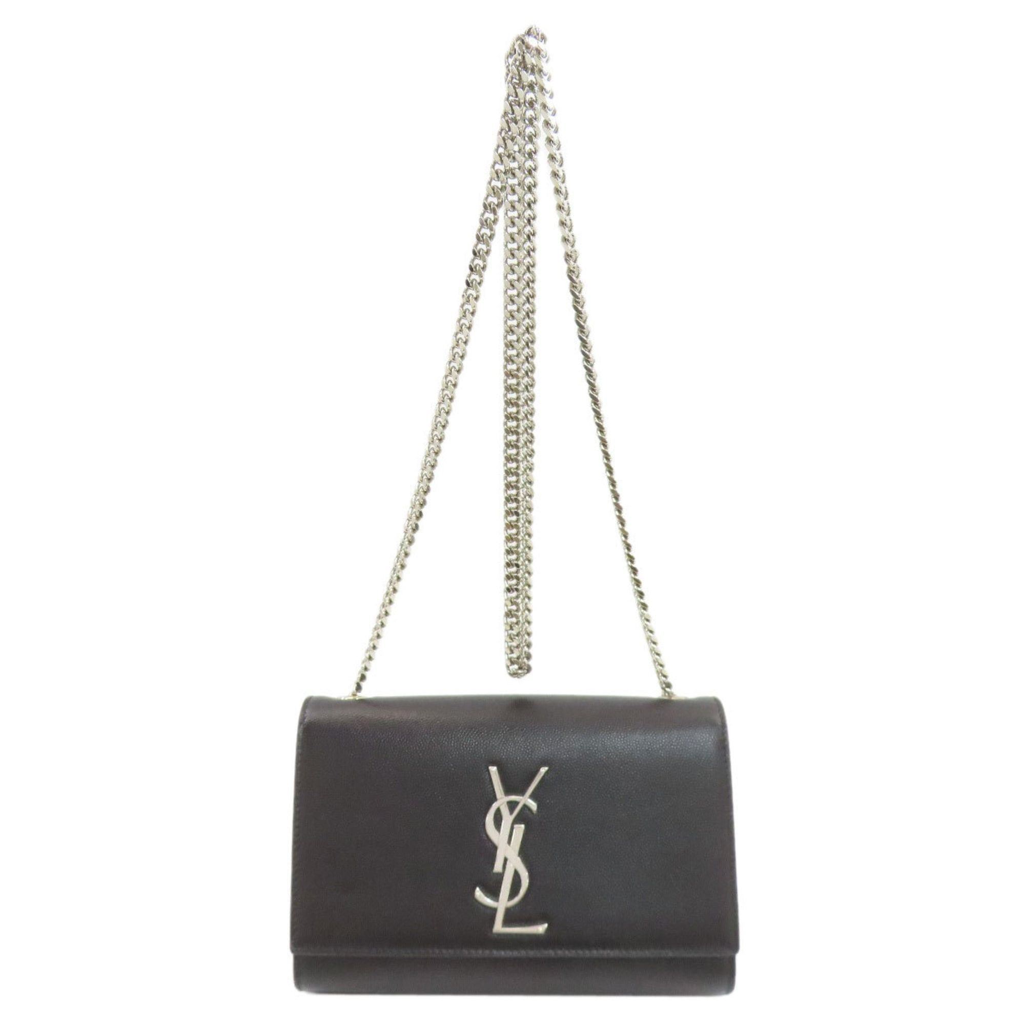 Saint Laurent Paris Saint Laurent Cassandra Shoulder Bag in Calfskin for Women SAINT LAURENT Size ONE SIZE - 1 Thumbnail