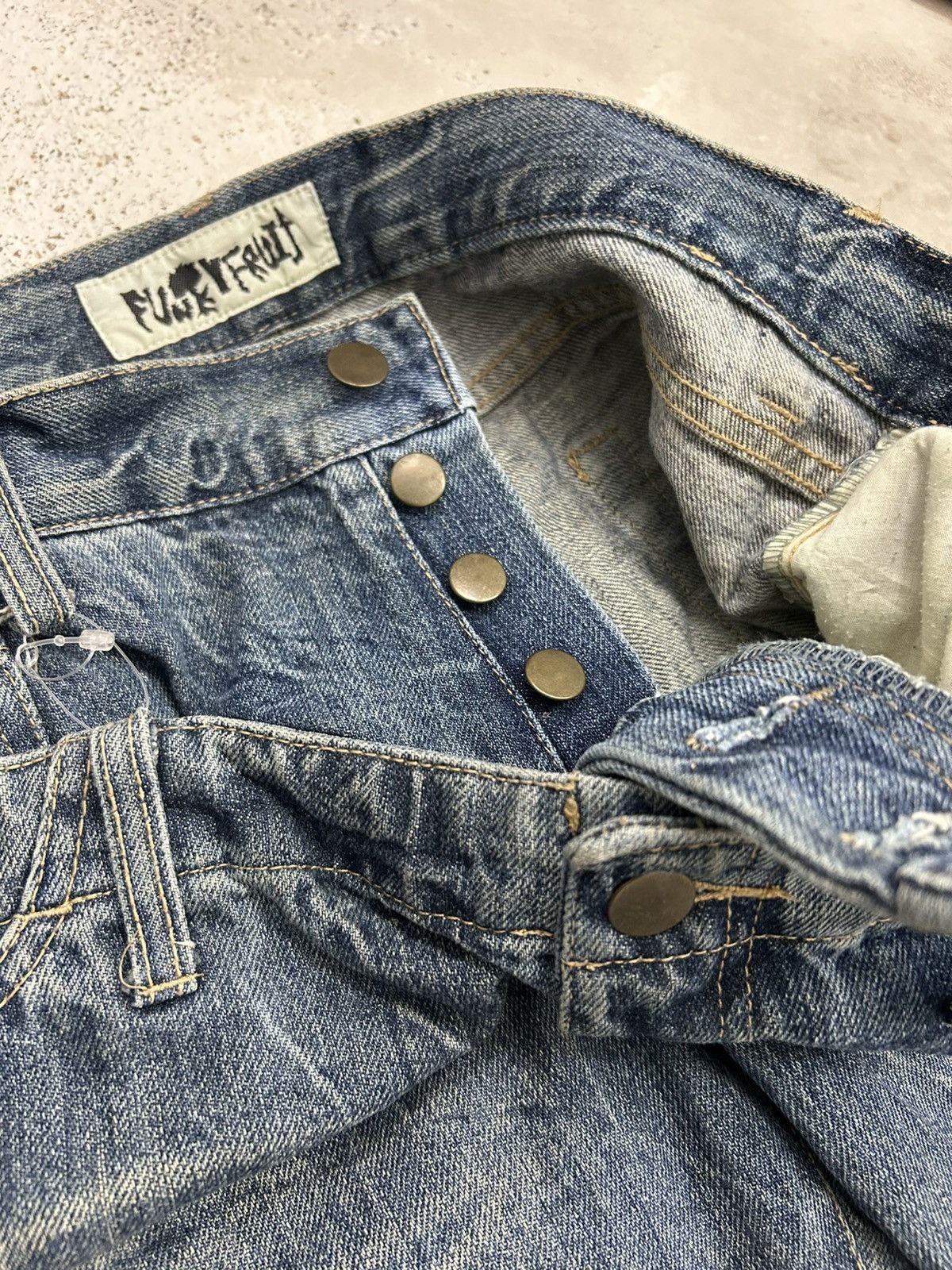 GOSTAR DE FUGA Vintage Funky Fruit Double Waist Distressed Embroidery Size US 32 / EU 48 - 22 Thumbnail