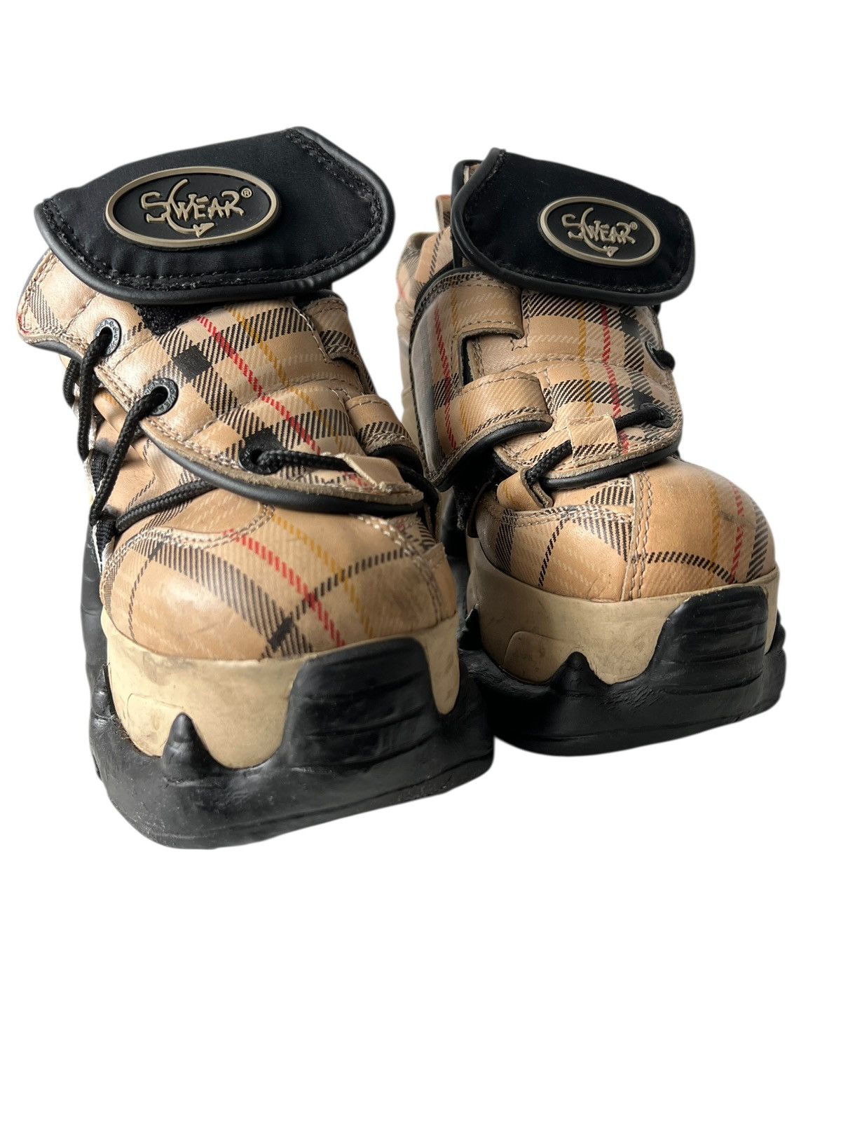 SWEAR London Vintage Swear Plateau Boots 90s Rave Size US 7 / IT 37 - 4 Thumbnail