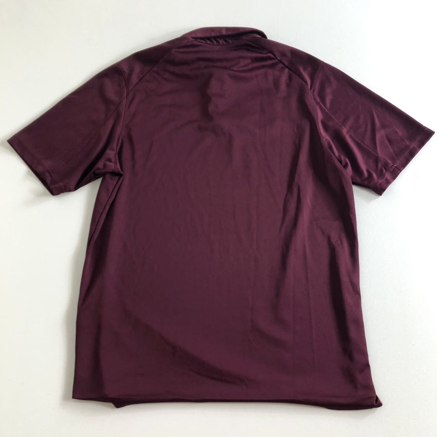 Nike Nike Team Authentic Rose Classic Polo Shirt Men's Medium Maroon Red Grafix? Size US M / EU 48-50 / 2 - 2 Thumbnail