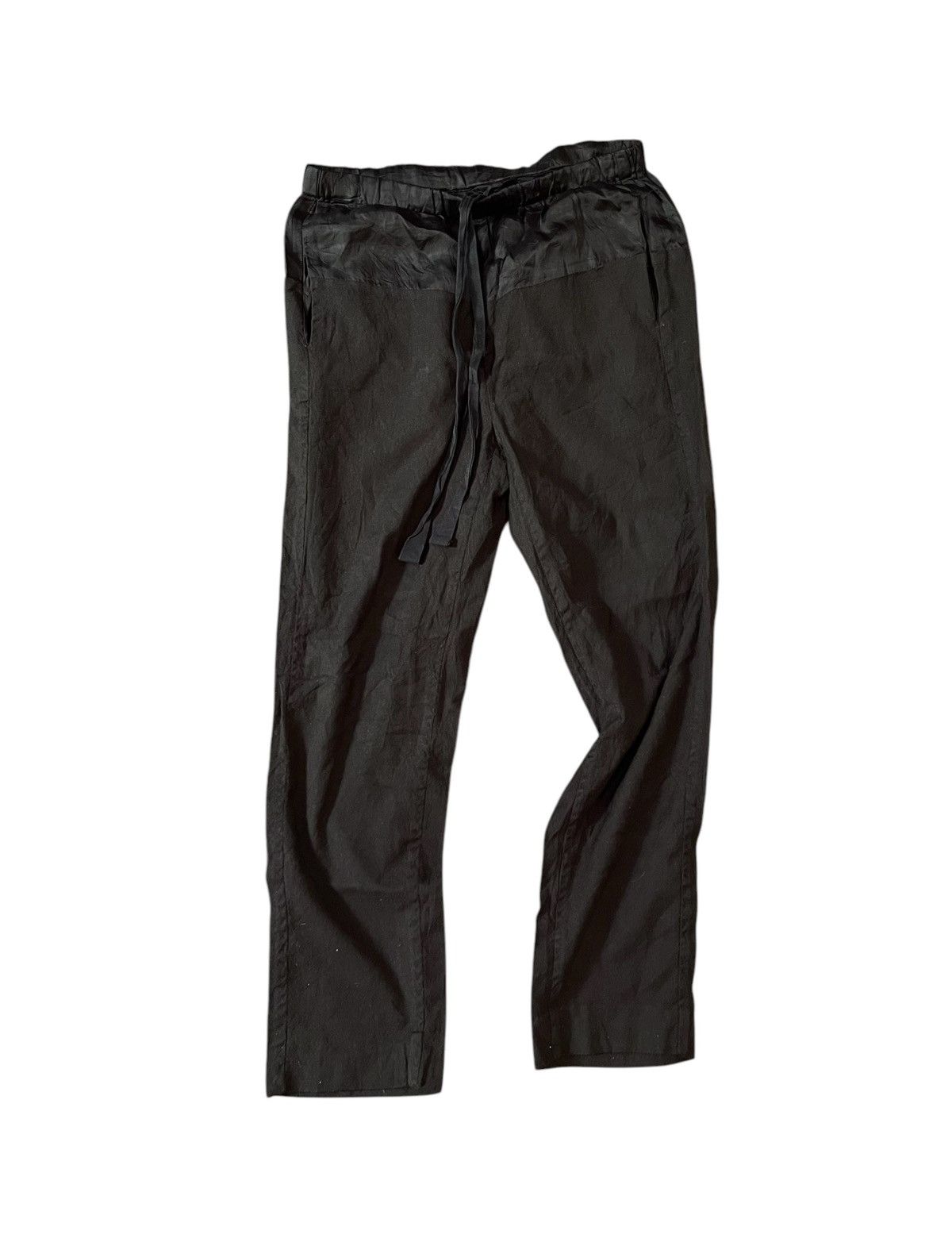Maison Margiela TAX FREE 🇺🇸 maison martin margiela 6 hybrid black trousers Size US 26 / EU 42 - 1 Thumbnail