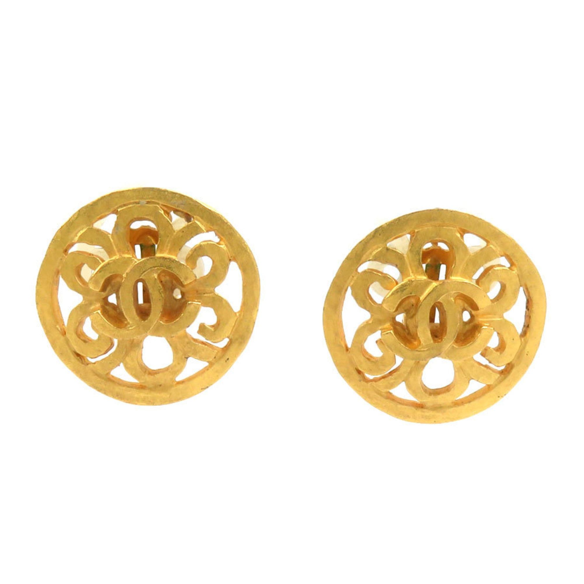 Chanel CHANEL Metal Gold Earrings for Women h31768a Size ONE SIZE - 1 Thumbnail