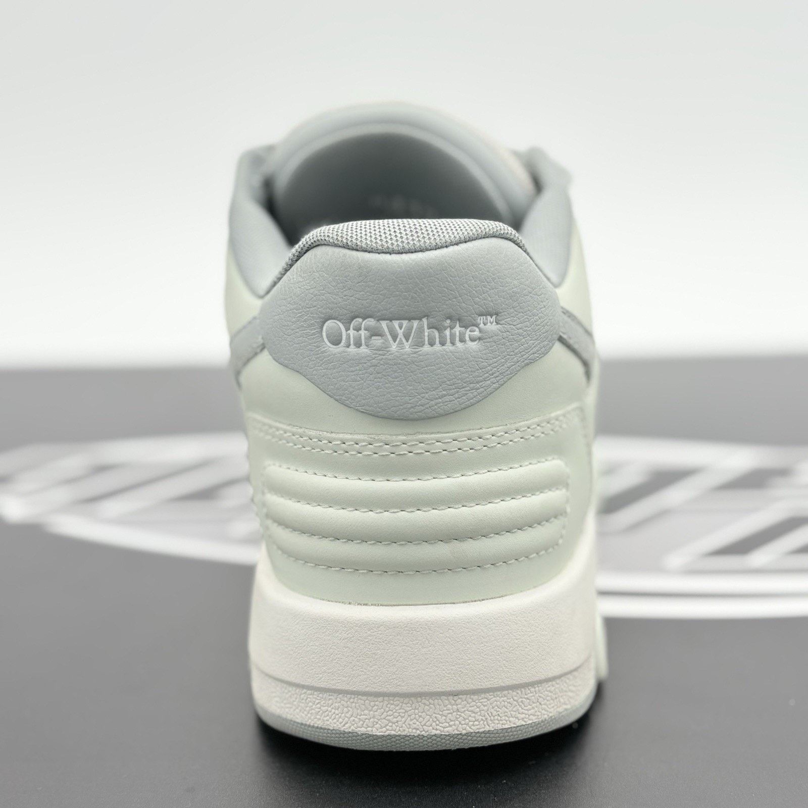 Off-White Off-White Out Of Office ' Mint Grey ' | GREAT CONDITION! Size US 8 / EU 41 - 3 Thumbnail