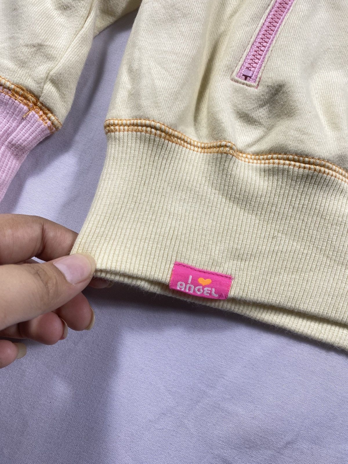 Angel Blue × Hysteric Glamour × Japanese Brand Japanese 90’s Angel Blue Sweatshirts Y2K Style Size US M / EU 48-50 / 2 - 12 Thumbnail