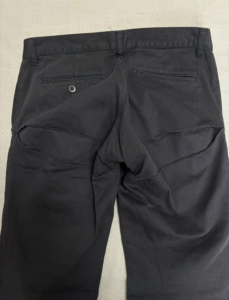 Yohji Yamamoto Vintage Zucca Black Wrinkle Pants for Women-2506 Size 30" / US 8 / IT 44 - 7 Thumbnail