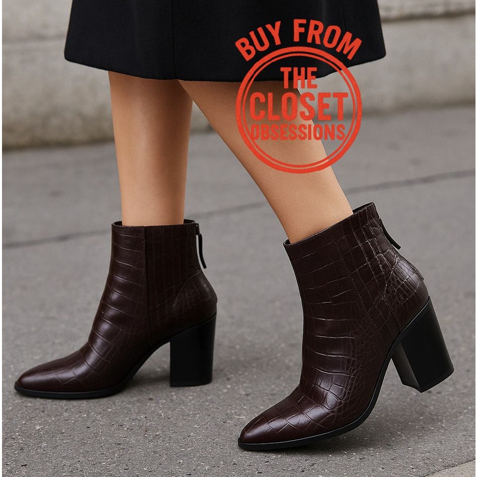 Zara ZARA Heeled Ankle Boots NWT Size US 10 / IT 40 - 4 Thumbnail