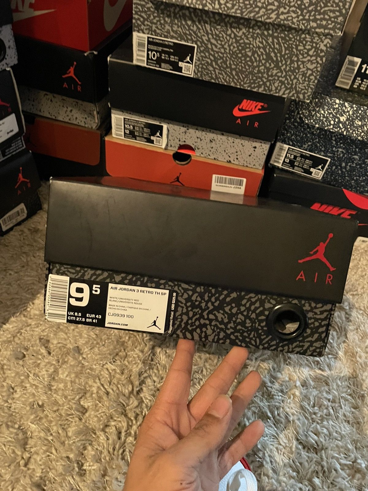 Jordan Brand Jordan 3 Tinker Size US 9.5 / EU 42-43 - 11 Thumbnail