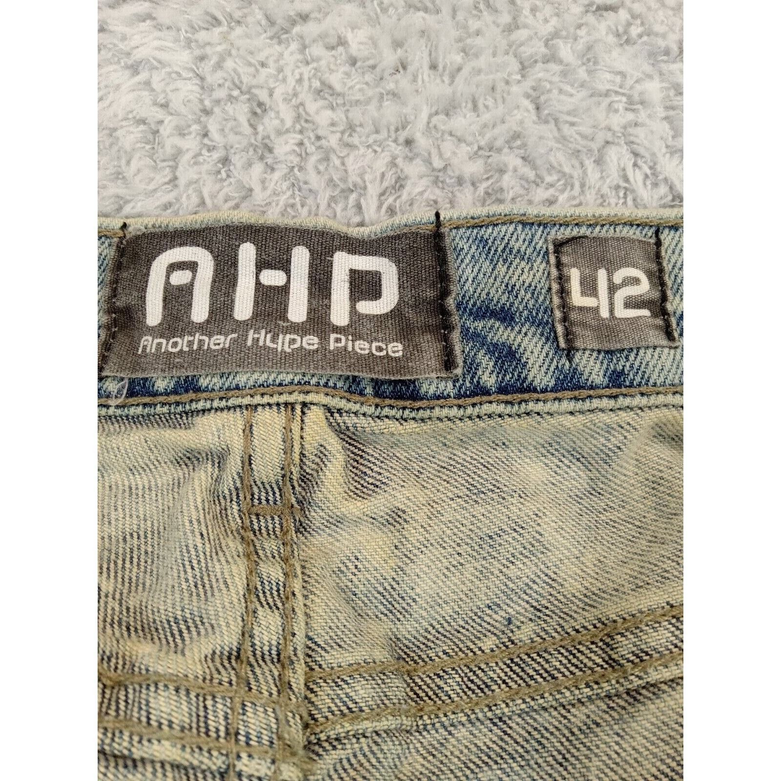 & Other Stories AHP Another Hype Piece Jean Shorts 42 Streetwear Raw Hem Size US 42 / EU 58 - 4 Thumbnail