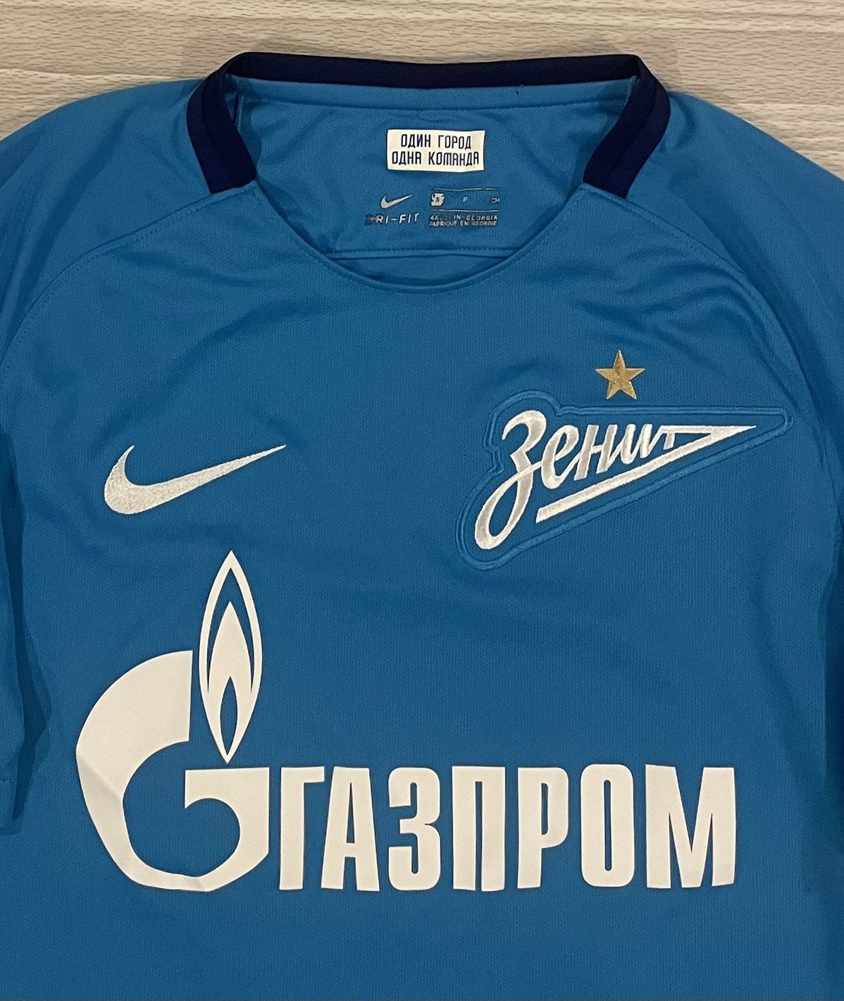 Nike Nike 2017 Authentic Zenit St Petersburg Jersey Men’s Small Size US S / EU 44-46 / 1 - 2 Thumbnail