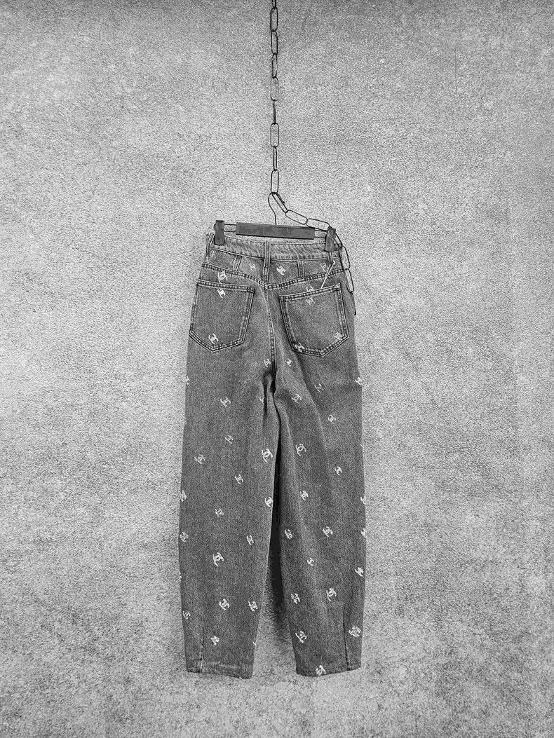 Chanel Chanel Full-print jeans Size 24" / US 00 / IT 34 - 2 Thumbnail