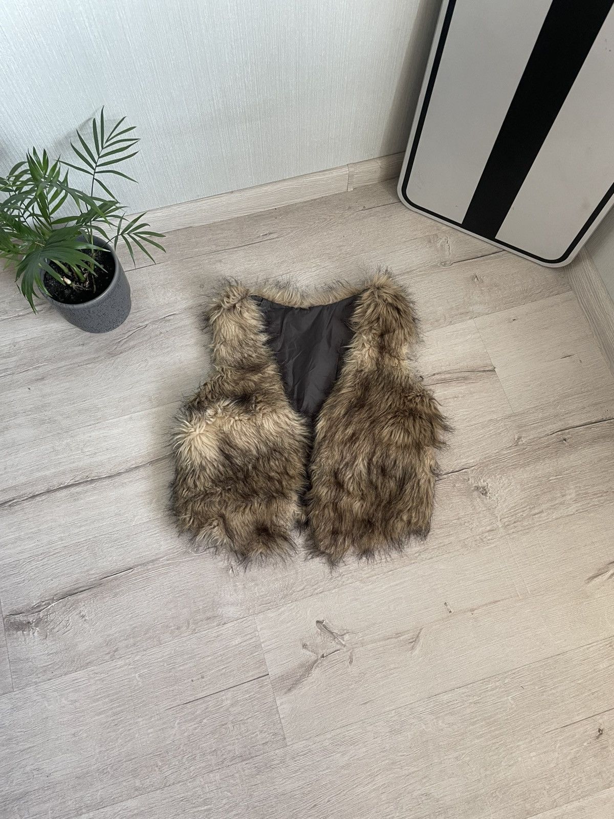 If Six Was Nine × Japanese Brand Vintage Avant Garde Mink Fur Vest Coat Fluffy Mohair Y2k Size M / US 6-8 / IT 42-44 - 10 Thumbnail
