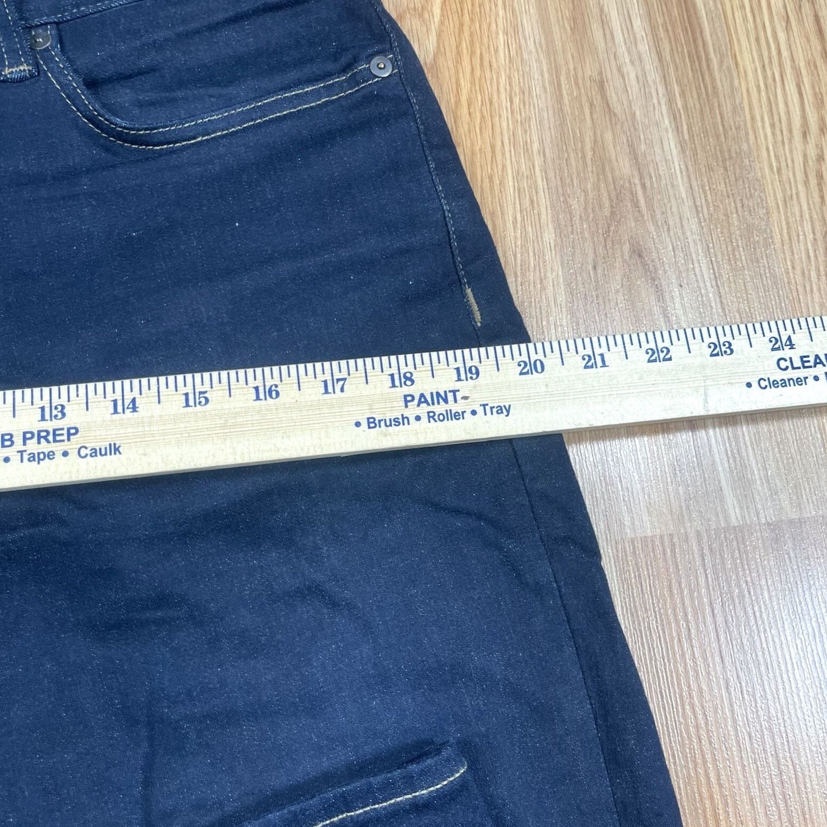 Banana Republic VINTAGE Banana Republic Jeans Mens 30Wx30L Stretch Athletic Tapered Fit Blue Denim Pants Size US 30 / EU 46 - 6 Thumbnail