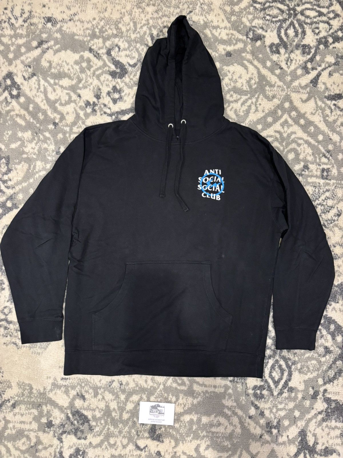 Fragment × ANTI SOCIAL SOCIAL CULB パーカー Anti Social Social Club x Fragment Hoodie Black - ENDANGERED LA