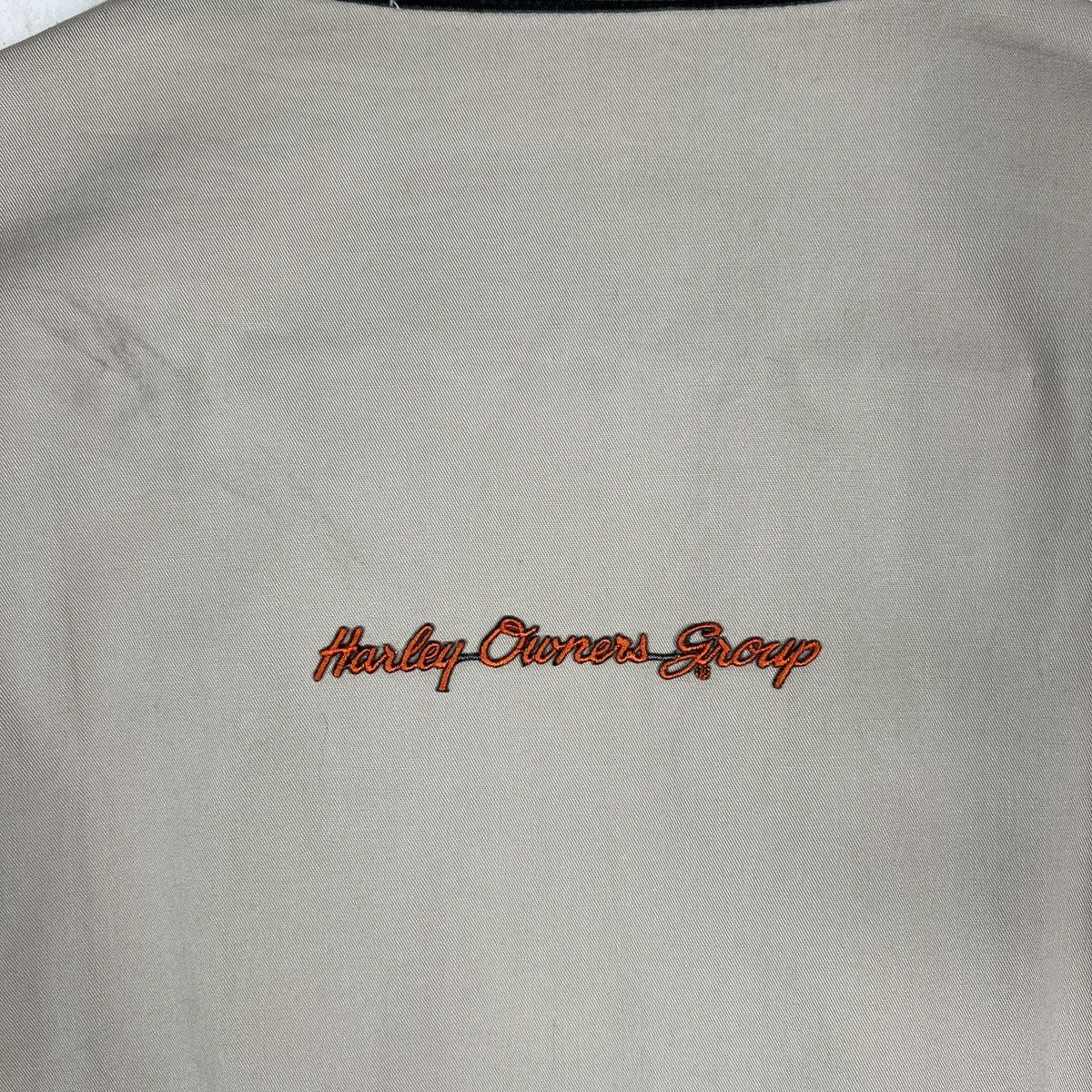 Harley Davidson 🔥 Vintage Harley Davidson MotorCycles Moto Racer Jacket Size US L / EU 52-54 / 3 - 13 Thumbnail
