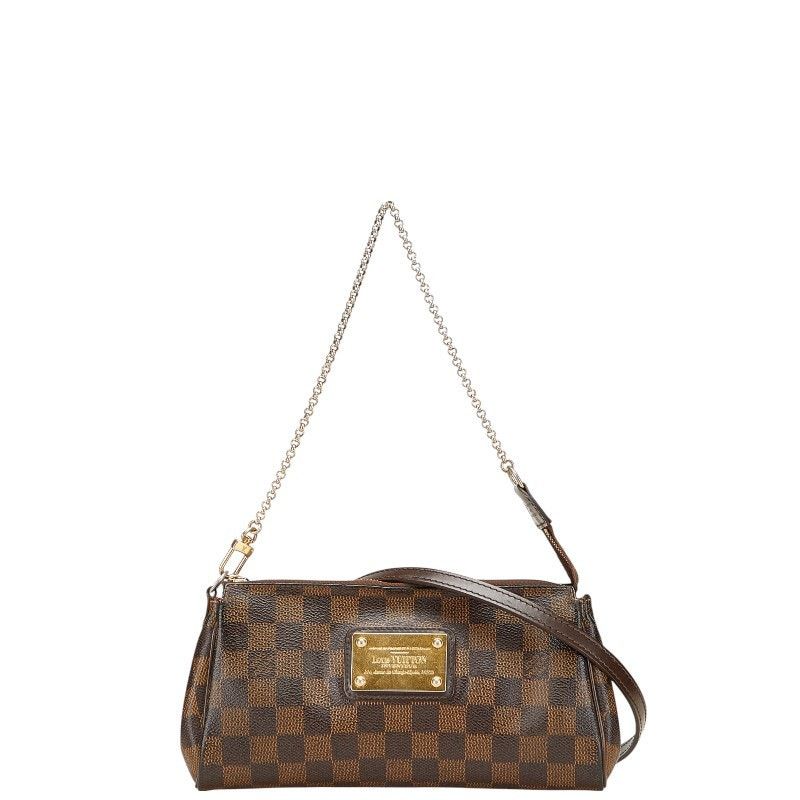 Louis Vuitton Louis Vuitton Damier Eva Chain Handbag N55213 Size ONE SIZE - 1 Thumbnail