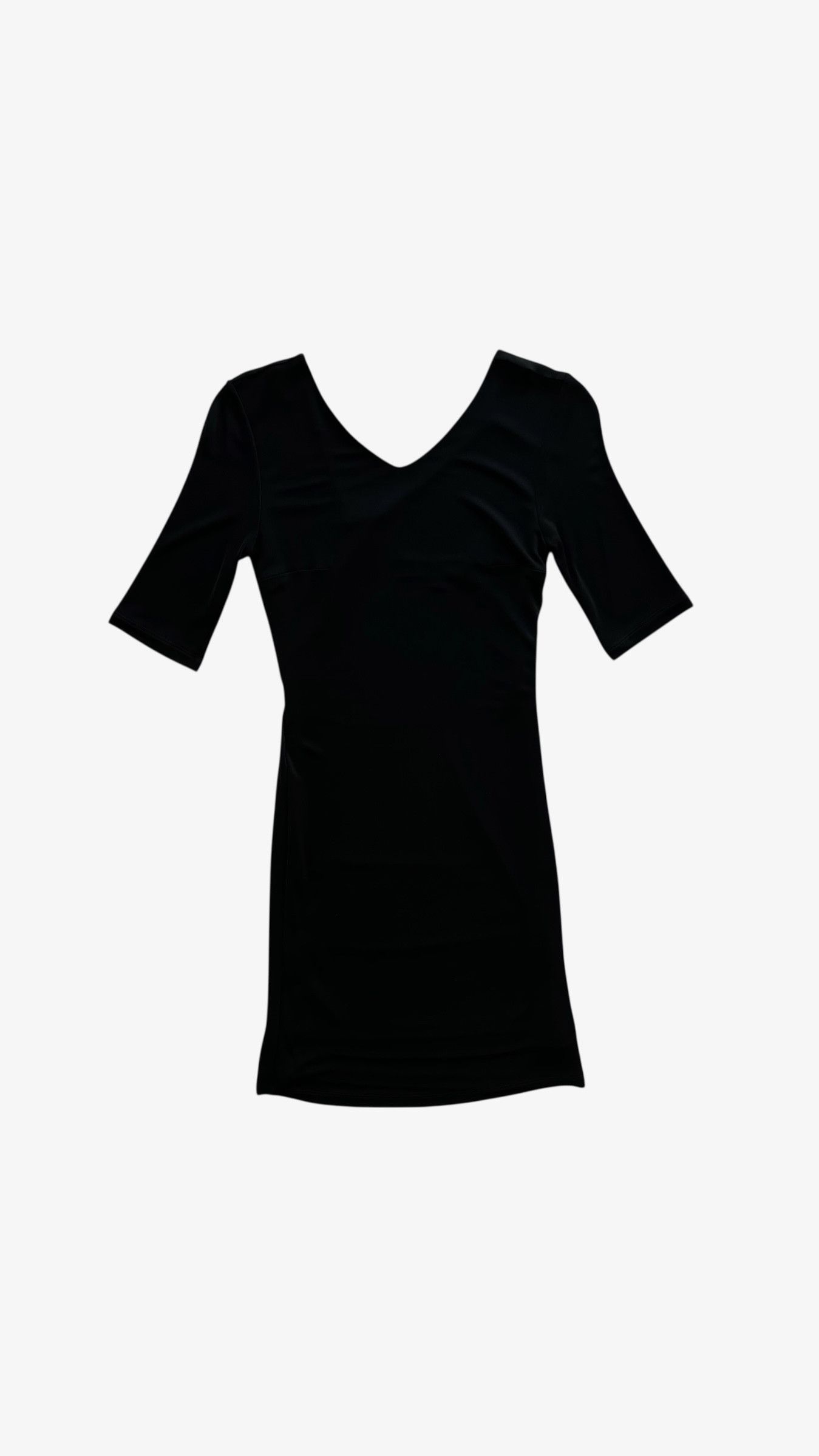 Versace Vintage 90s Women's Versace Jeans Couture Black Dress Size S / US 4 / IT 40 - 1 Thumbnail