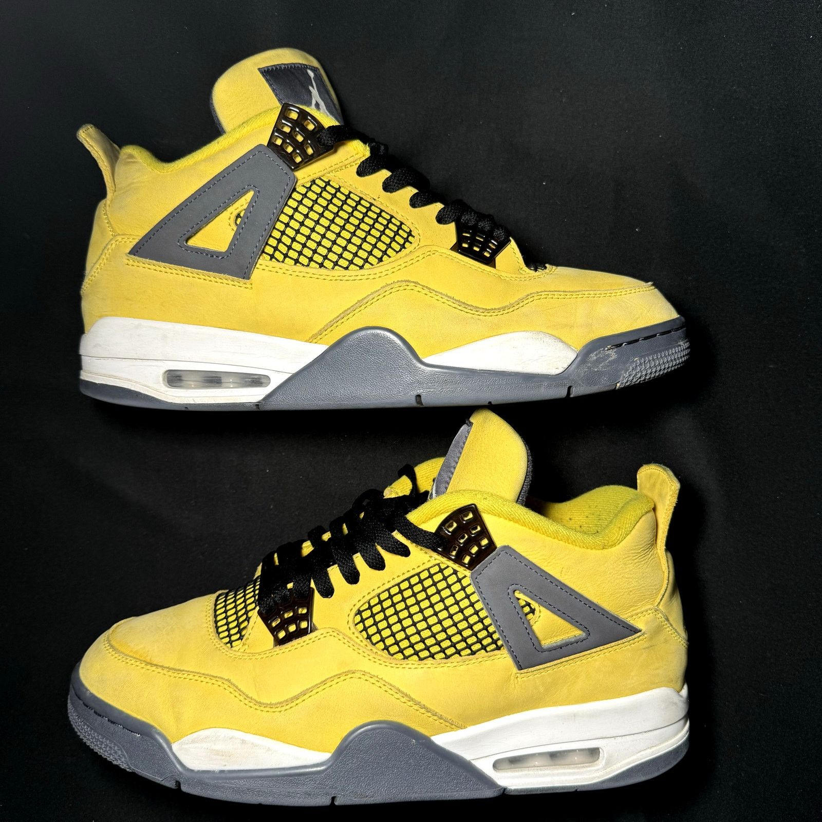 Jordan Brand Size 12 - Nike Air Jordan 4 Retro Lightning 2021 Men's Shoes Size US 12 / EU 45 - 2 Thumbnail