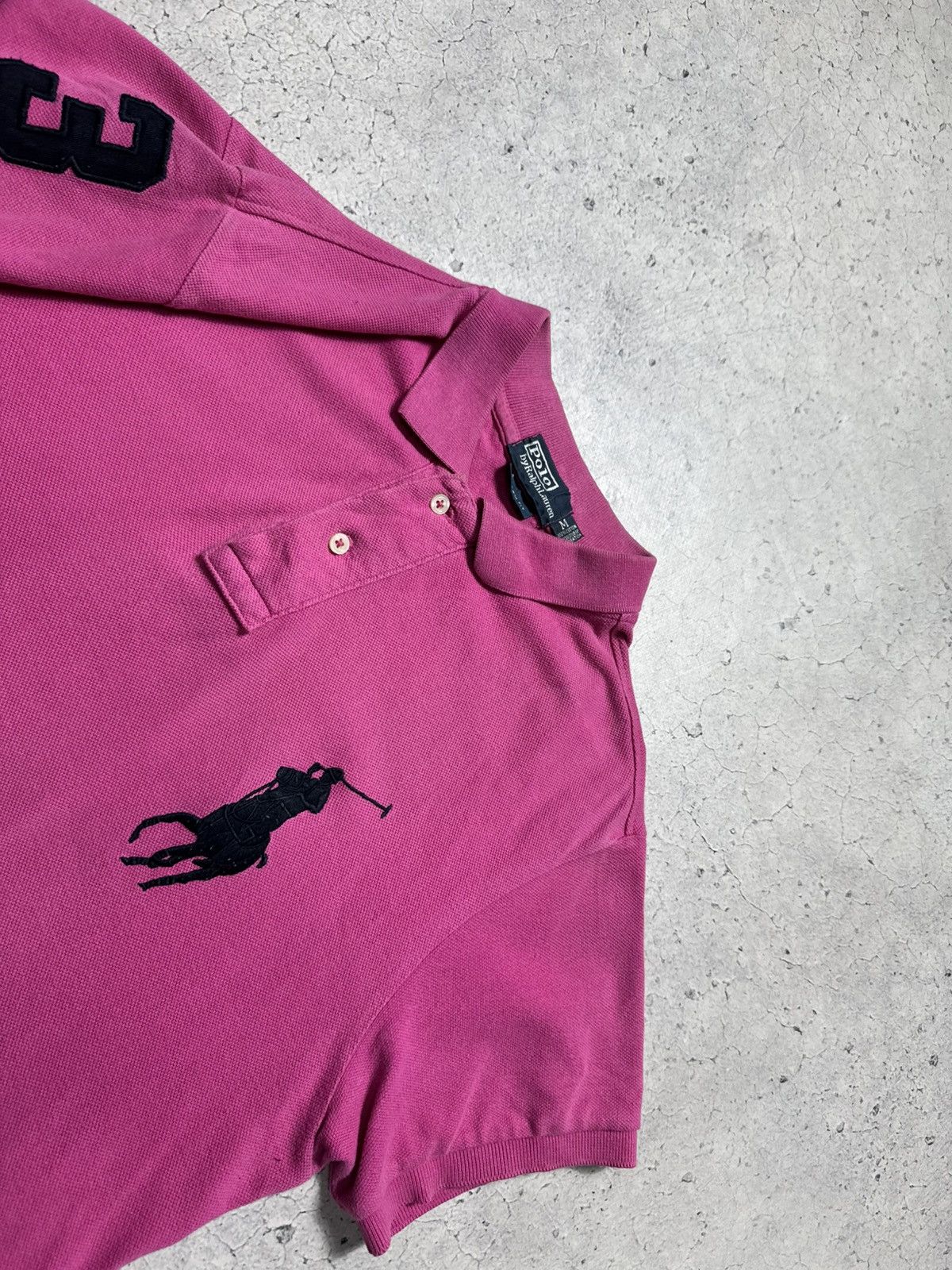 Polo Ralph Lauren Polo Ralph Lauren Women’s Polo Shirt Big Pony #3 Vintage Size M / US 6-8 / IT 42-44 - 5 Thumbnail