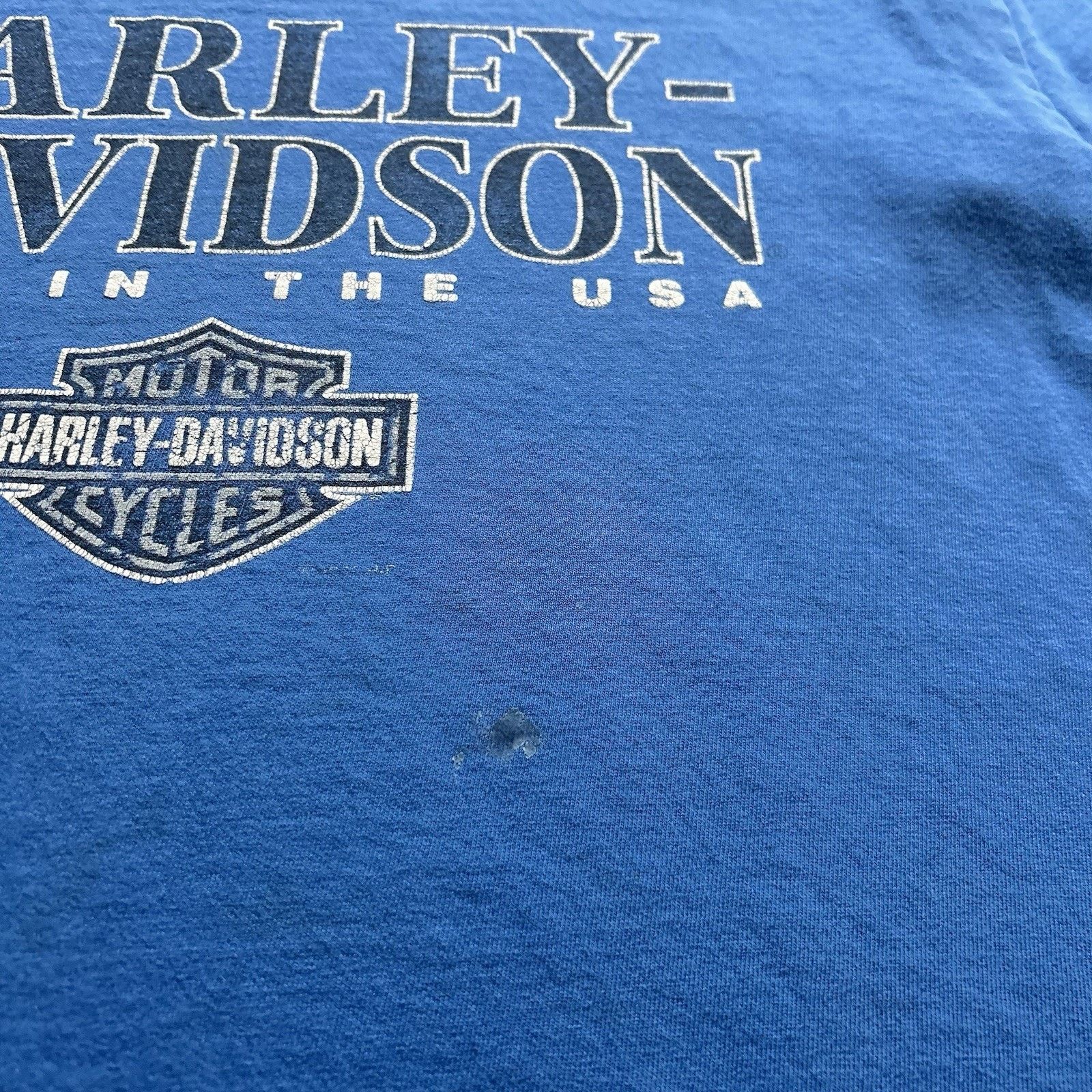 Harley Davidson × Vintage Vintage 90s Harley Davidson Shirt V Neck XL Made In The USA Size US XL / EU 56 / 4 - 3 Thumbnail