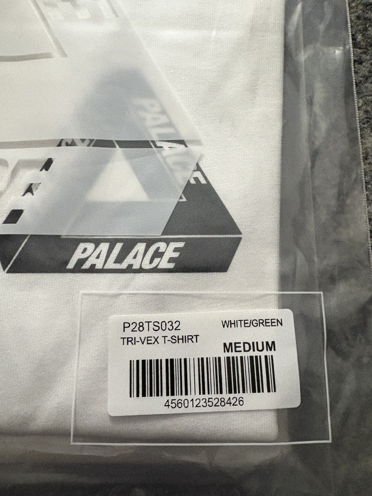 Palace Palace Tri-Vex T-Shirt White Green Size US M / EU 48-50 / 2 - 4 Thumbnail