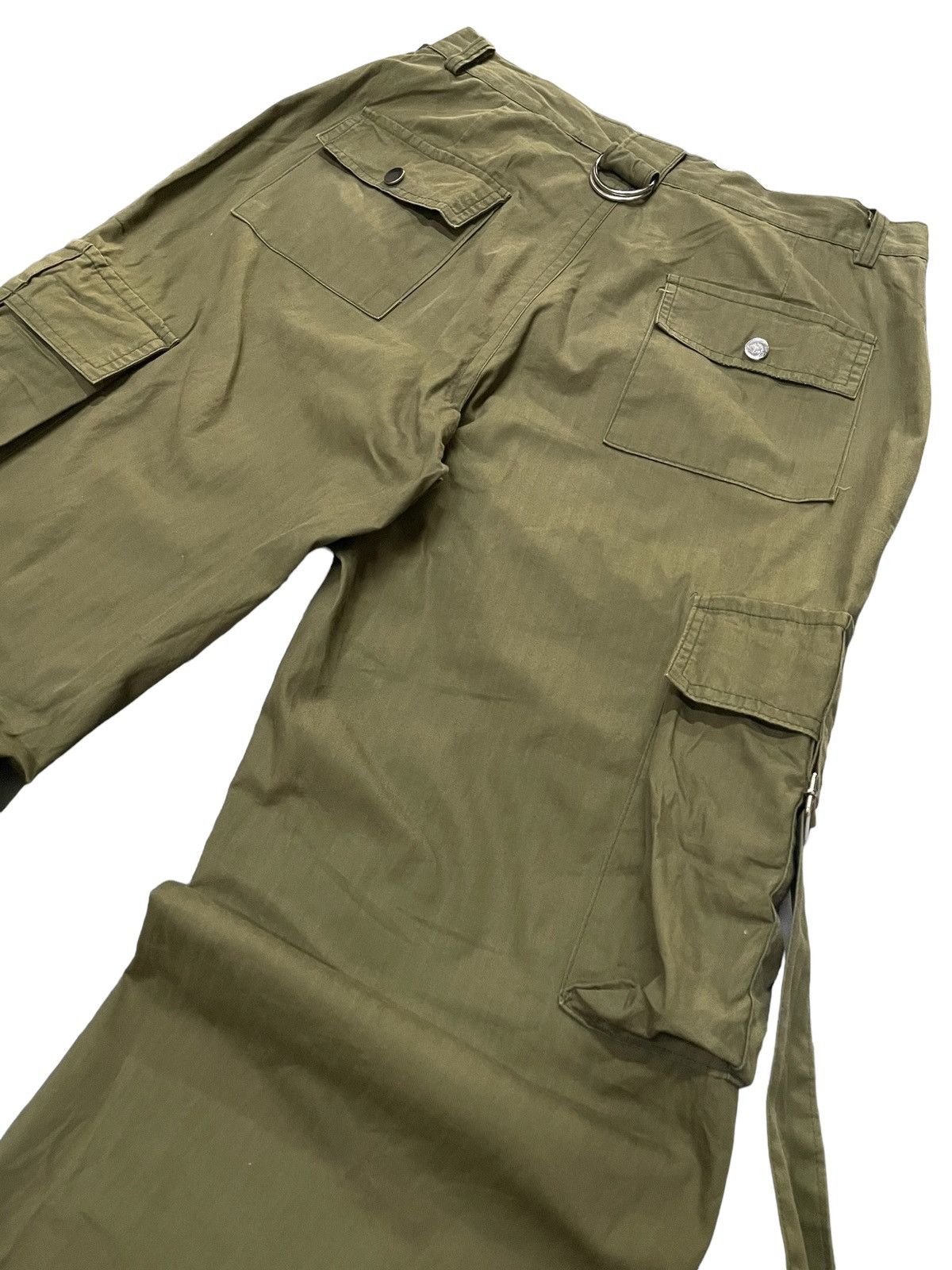 Japanese Brand × Junya Watanabe Atlantis Japan Wide Baggy Loose Parachute Cargo Pants Size US 31 - 15 Thumbnail
