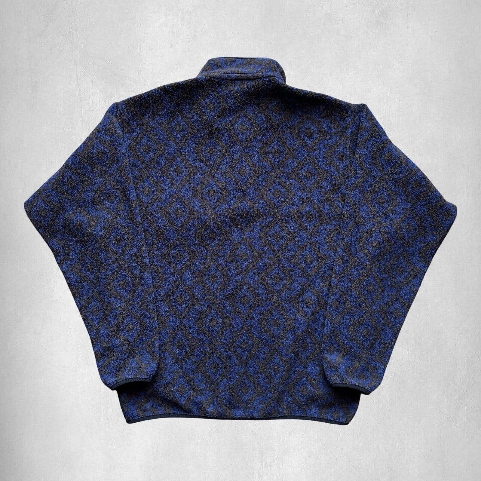 Patagonia VTG Patagonia Snap T Fleece Diamond Geometric Pattern Mens M Size US M / EU 48-50 / 2 - 2 Thumbnail