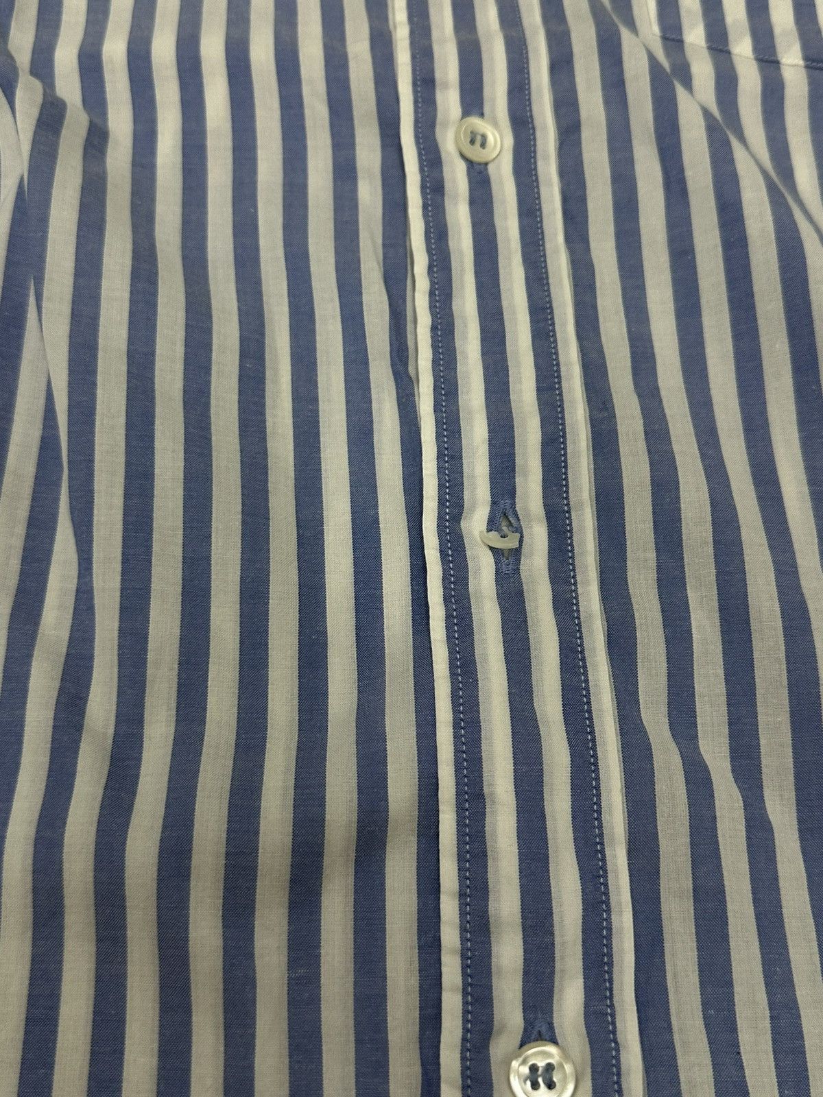 CABANE de ZUCCa Cabane de Zucca Stripes Pocket Button Shirt Size US M / EU 48-50 / 2 - 4 Thumbnail
