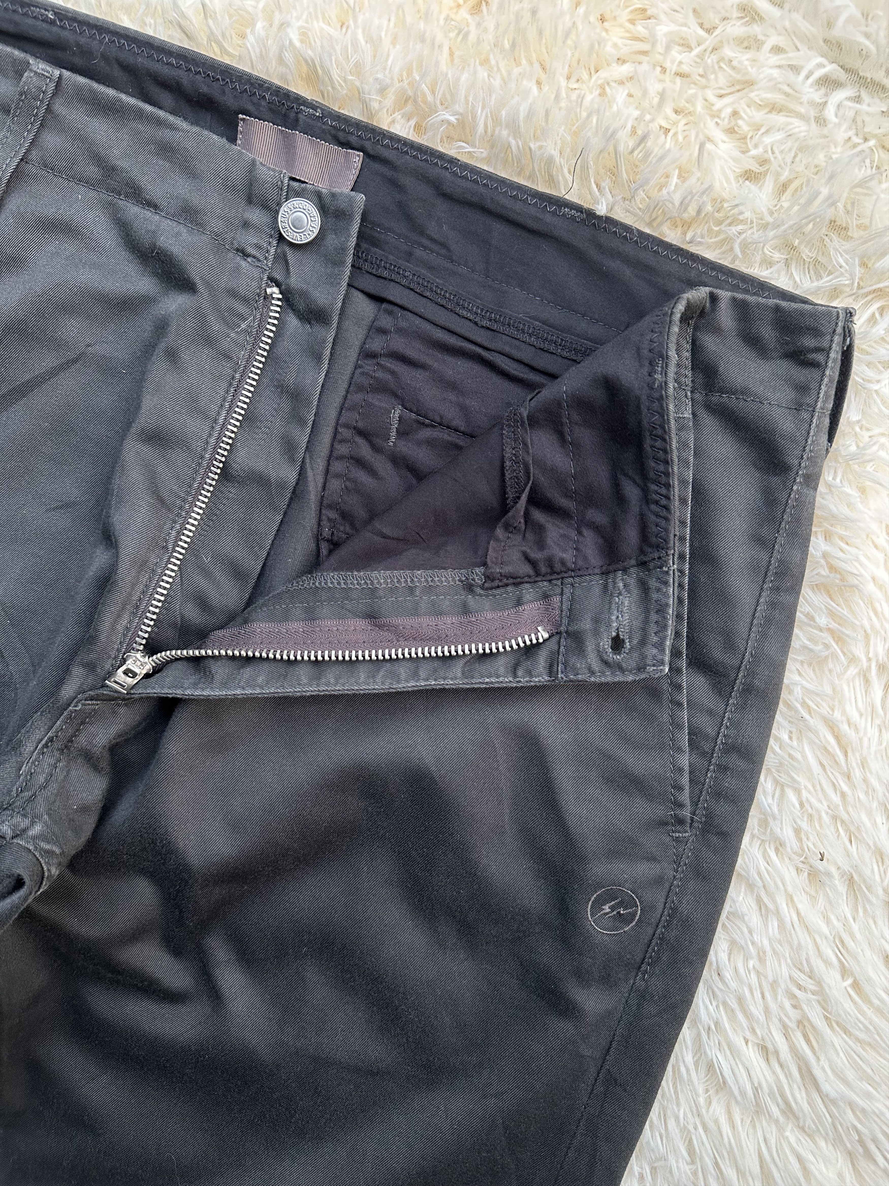 Fragment Design × Levi's Reconstructed Levi’s Fenom X Fragment Design Cropped Pant Size US 34 / EU 50 - 5 Thumbnail