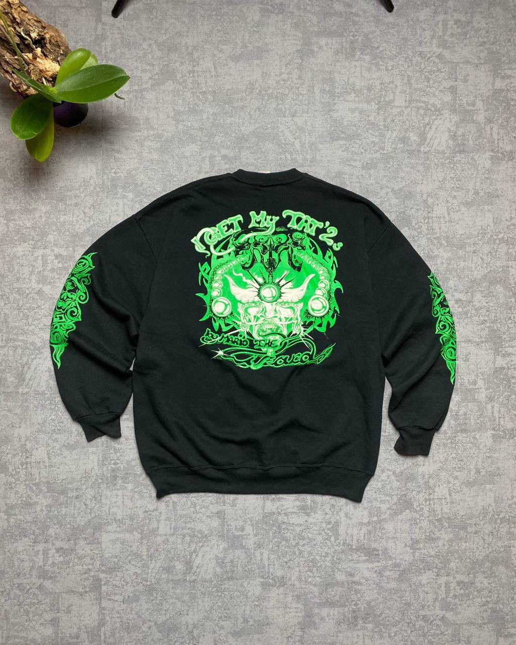 Other Vintage sweatshirt Made in USA Tatoo Print Size US XL / EU 56 / 4 - 10 Thumbnail