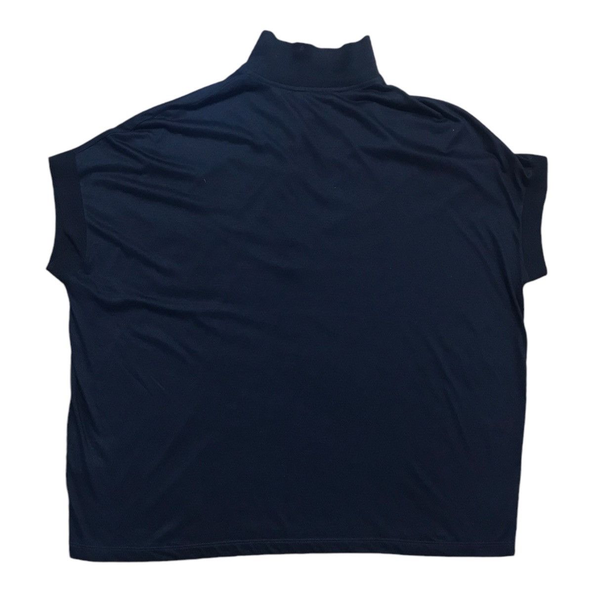 Designer × Jil Sander Jil Sander Dark Blue Collar Tshirt Size US M / EU 48-50 / 2 - 3 Thumbnail